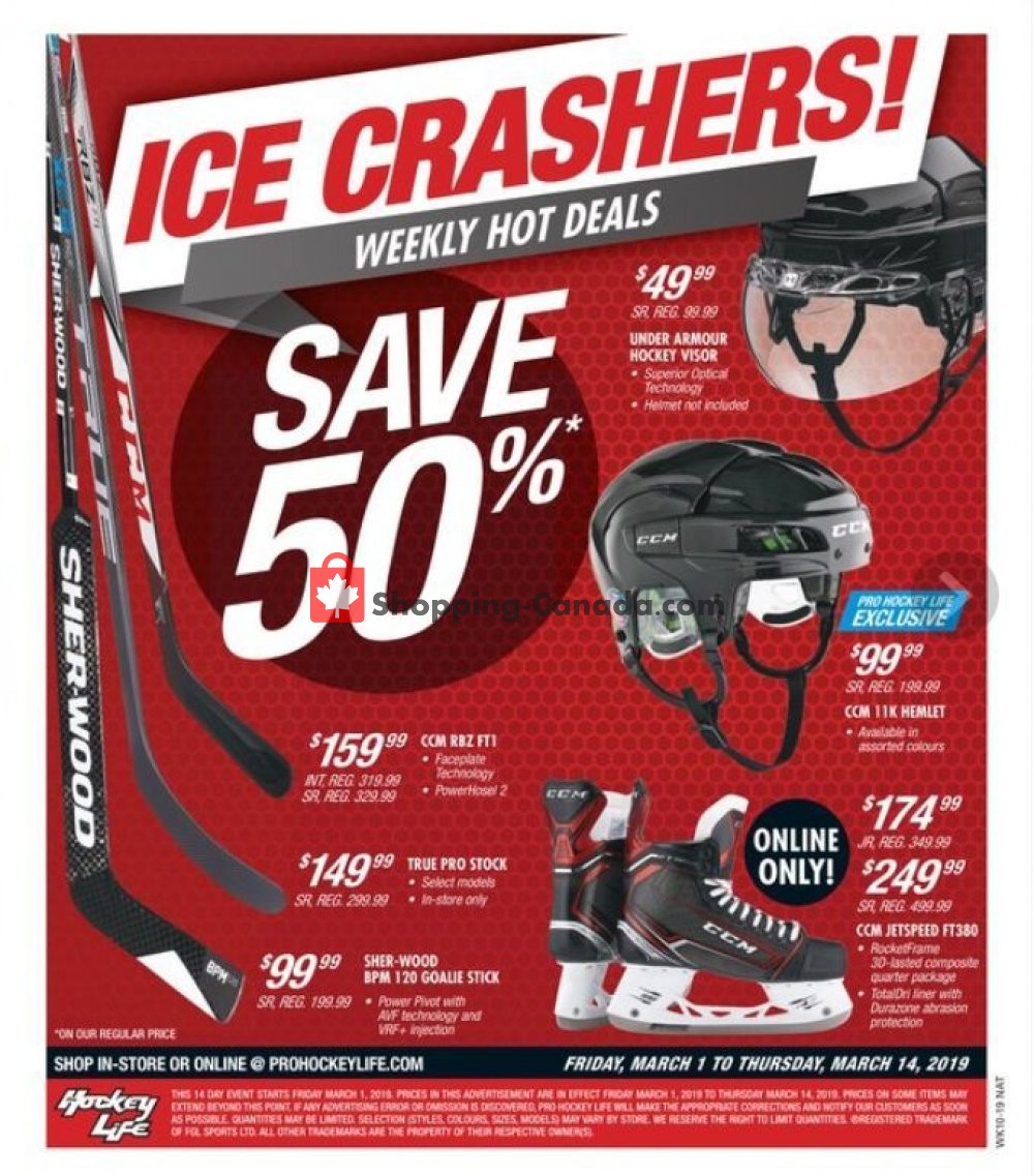 Pro Hockey Life flyer from Friday March 1, 2019 to Thursday March 14, 2019 - page 4