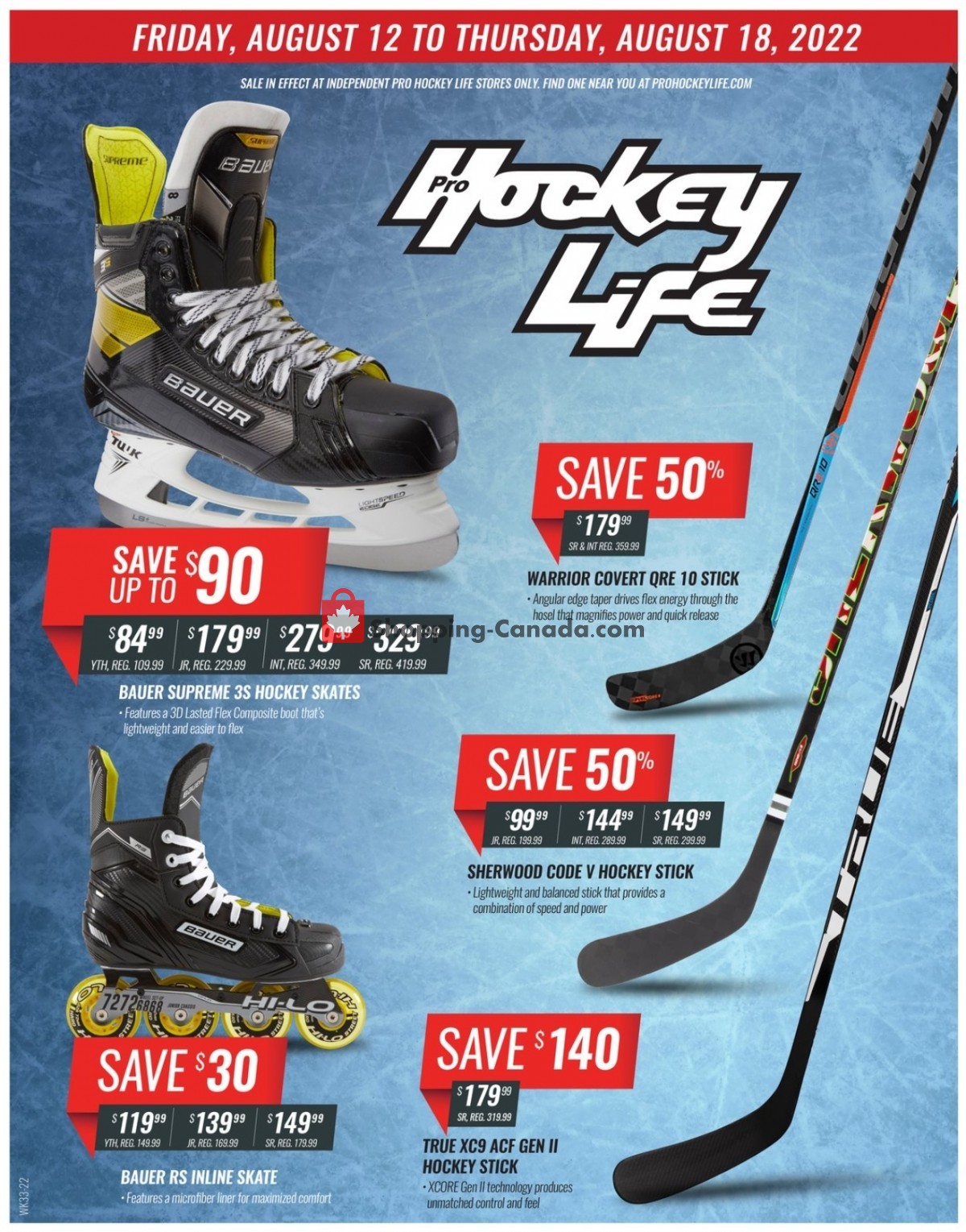 Pro Hockey Life Canada, flyer (Special Offer) August 12 August 18