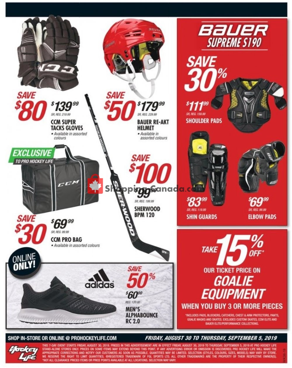 Pro Hockey Life flyer from Friday August 30, 2019 to Thursday September 5, 2019 - page 4
