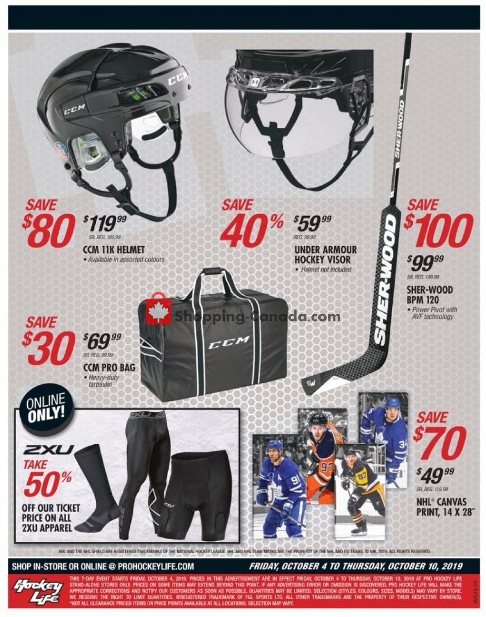 Pro Hockey Life flyer from Friday October 4, 2019 to Thursday October 10, 2019 - page 4