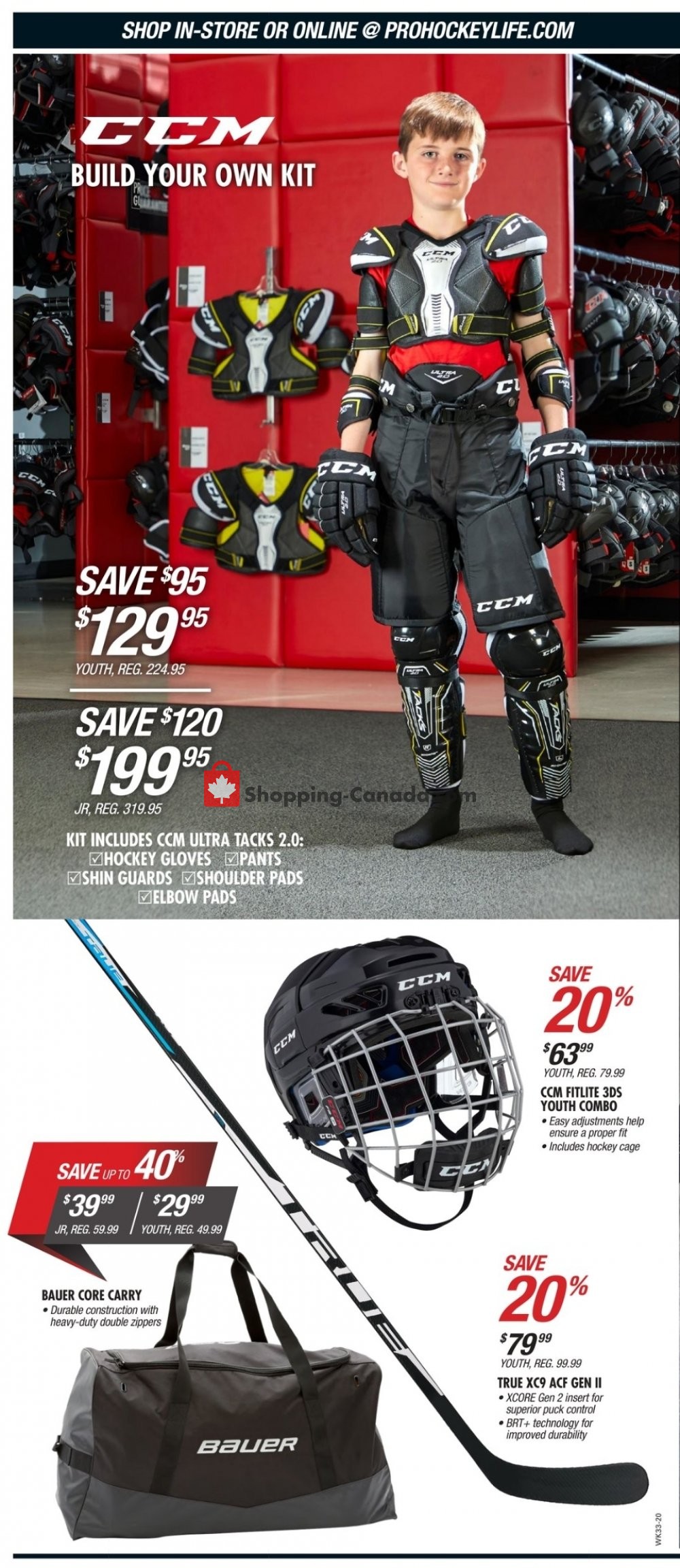 Pro Hockey Life Canada, flyer (Special Weekend) August 7 August 13