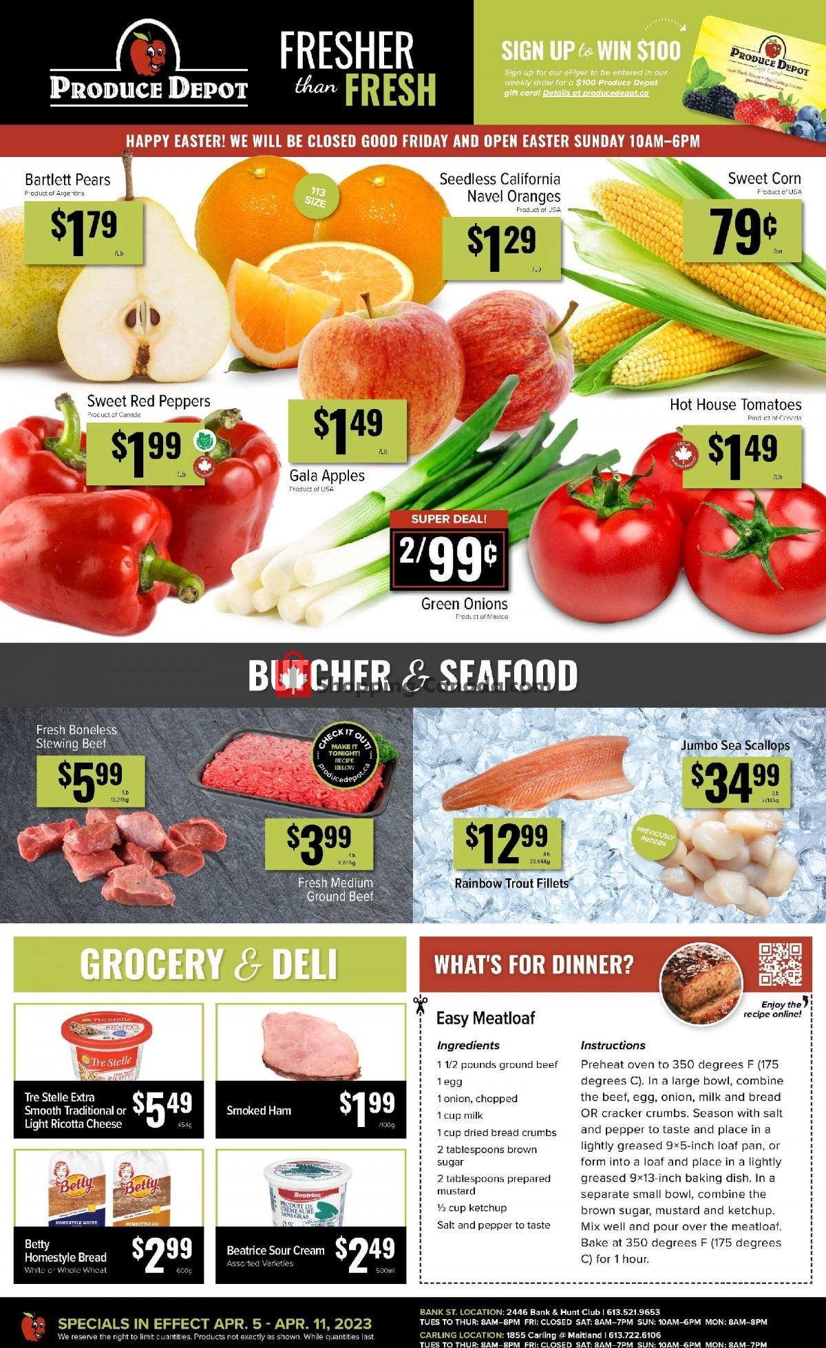Produce Depot Canada, flyer (Fresher Than Fresh) April 5 April 11, 2023 Shopping Canada