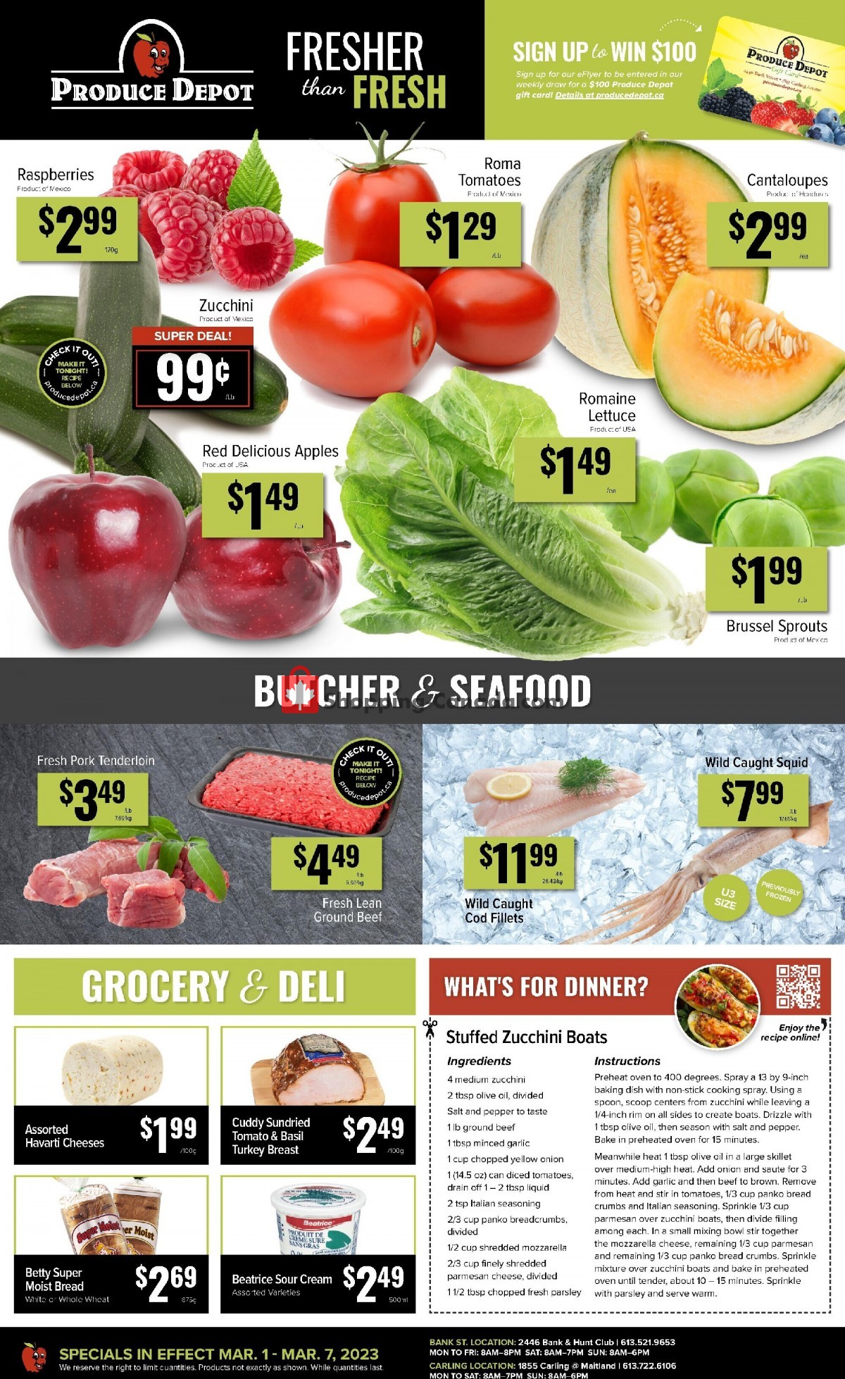 Produce Depot Canada, flyer (Fresher Than Fresh) March 1 March 7, 2023 Shopping Canada