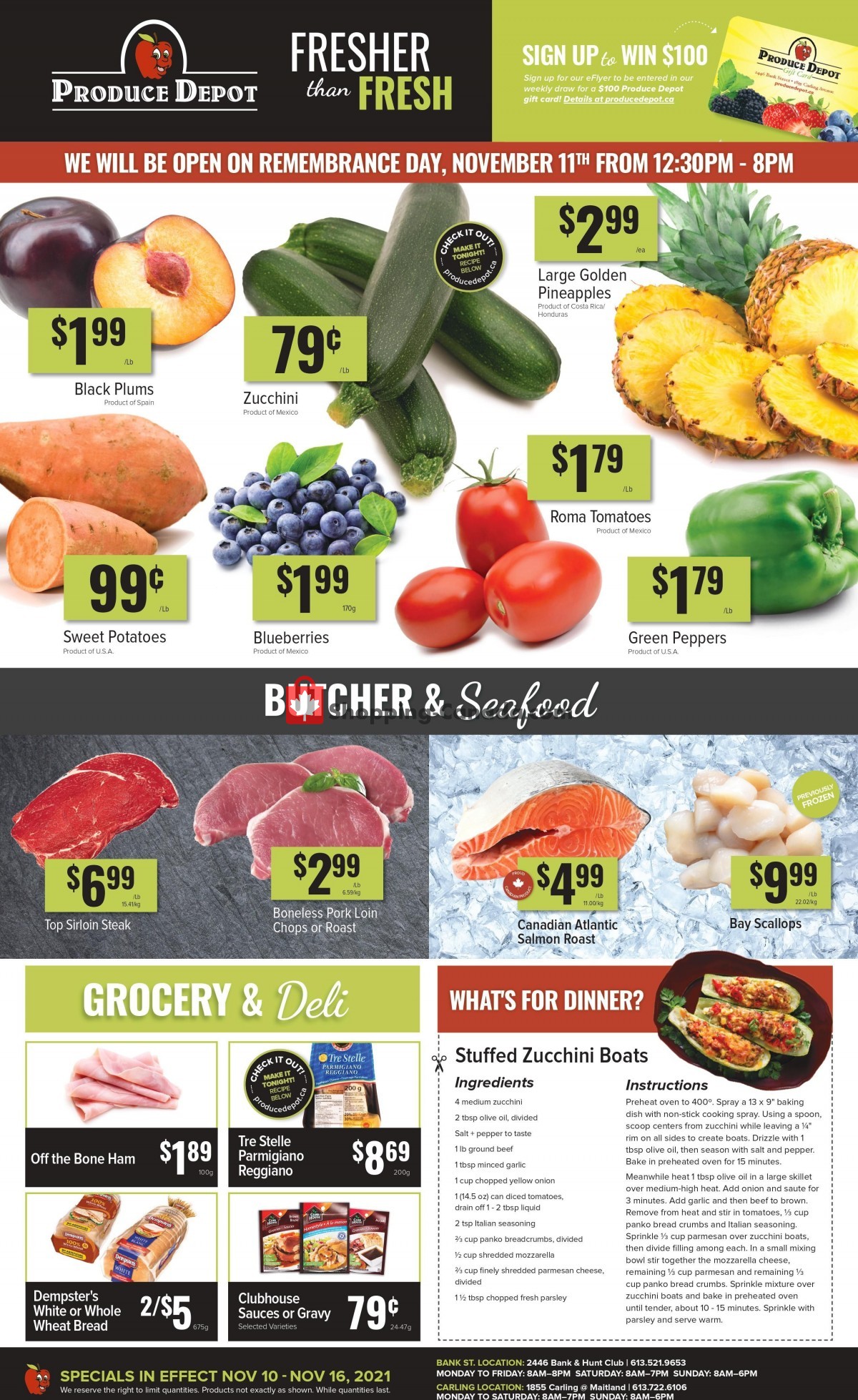 Produce Depot Canada, flyer (Fresher Than Fresh) November 10 November 16, 2021 Shopping