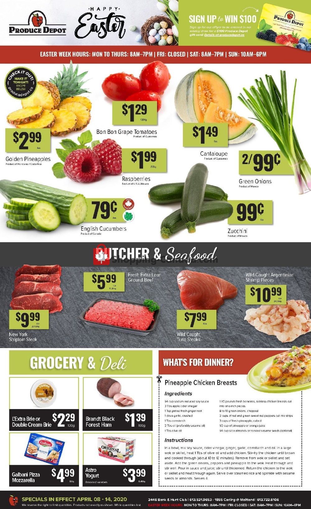 Produce Depot Canada, flyer (Hot Offer) April 8 April 14, 2020