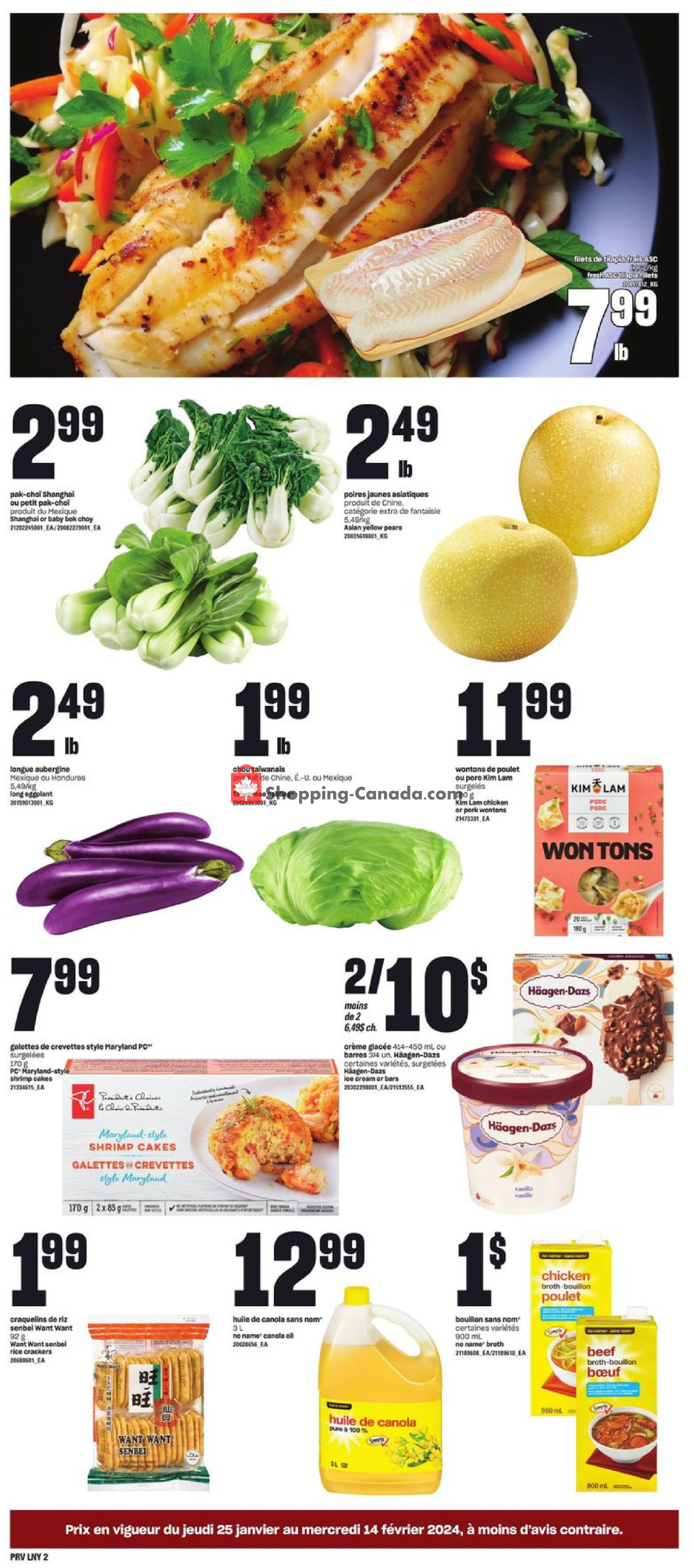 Provigo flyer from Thursday January 25, 2024 to Wednesday February 14, 2024 - page 2