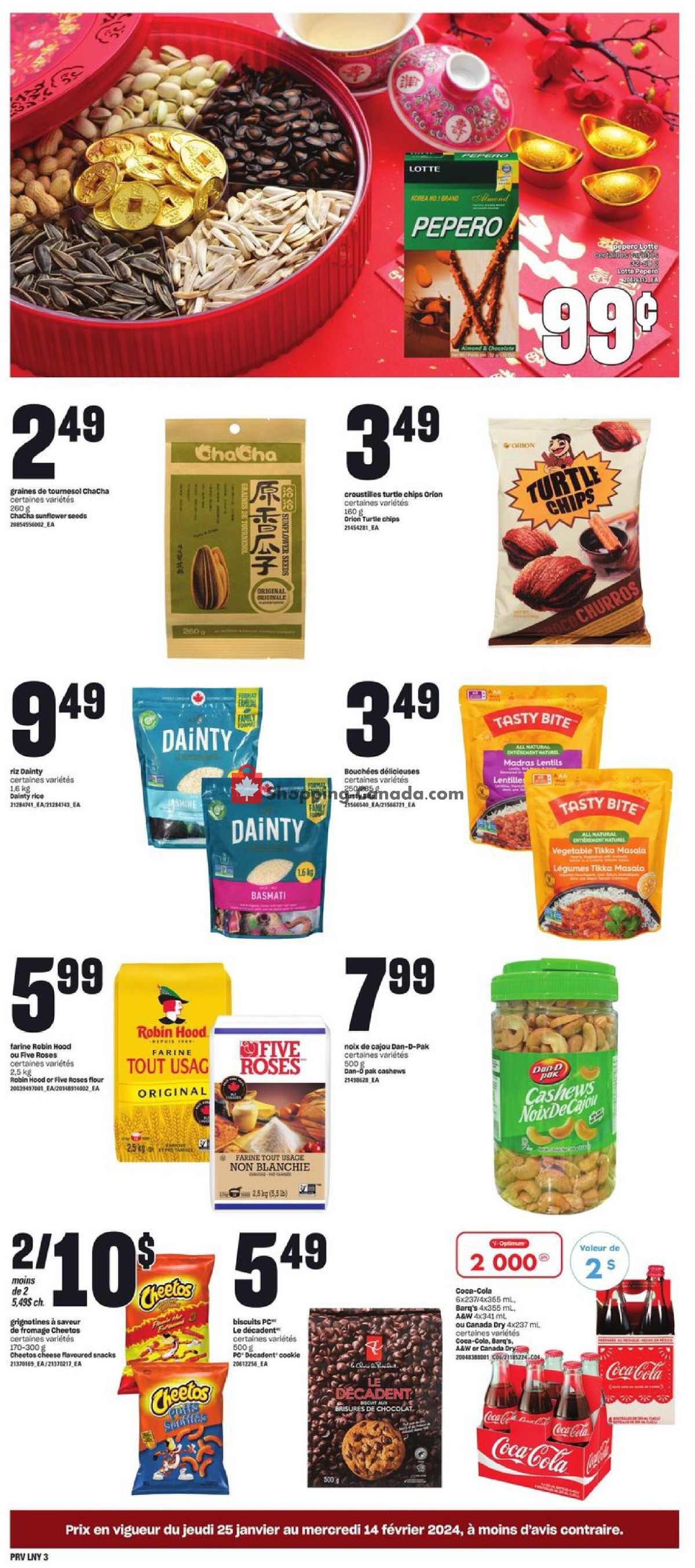 Provigo flyer from Thursday January 25, 2024 to Wednesday February 14, 2024 - page 3