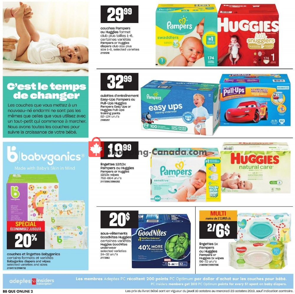 Provigo flyer from Thursday October 10, 2019 to Wednesday October 16, 2019 - page 2