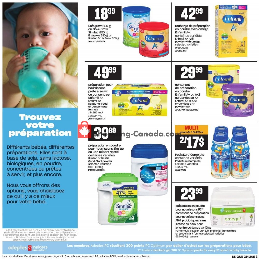 Provigo flyer from Thursday October 10, 2019 to Wednesday October 16, 2019 - page 3