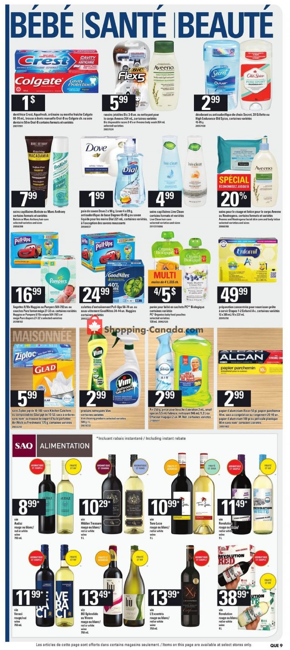 Provigo flyer from Thursday October 4, 2018 to Wednesday October 10, 2018 - page 11