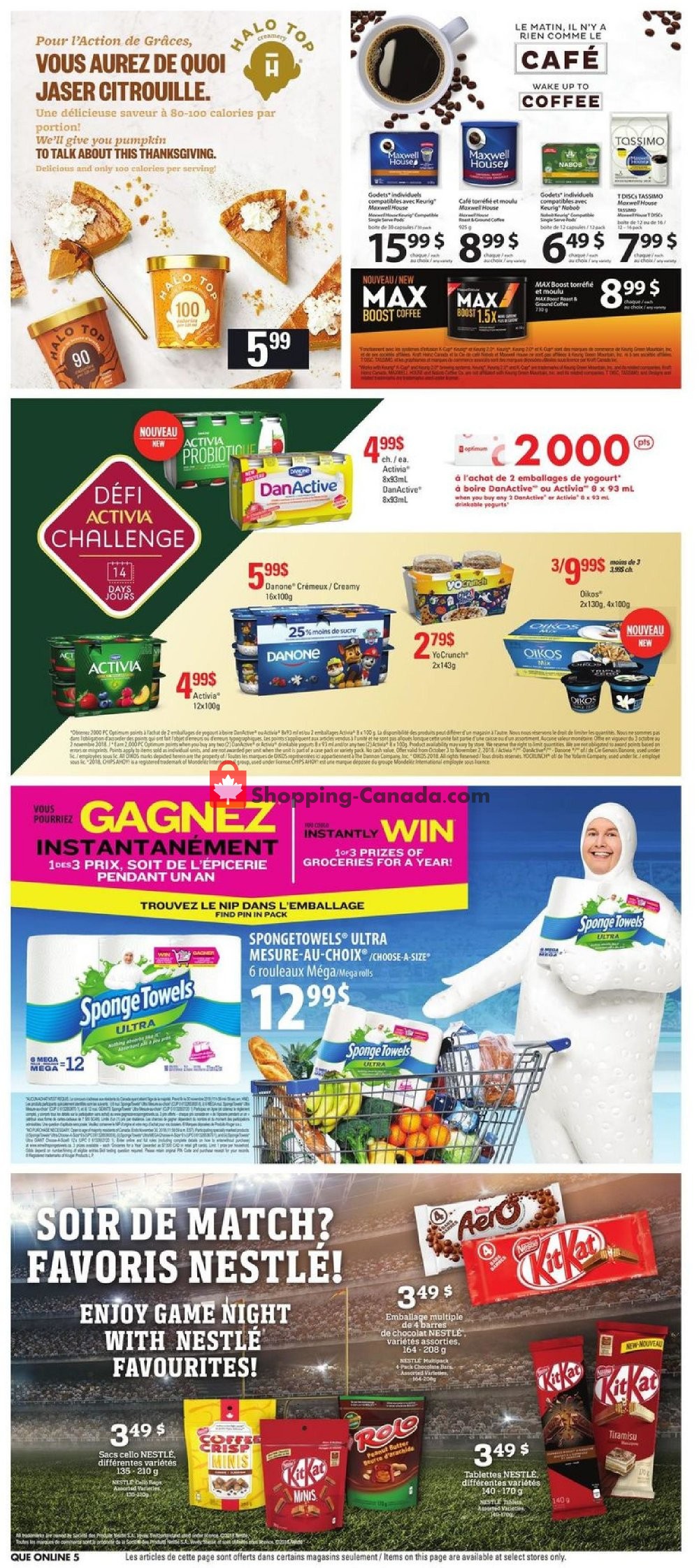 Provigo flyer from Thursday October 4, 2018 to Wednesday October 10, 2018 - page 20