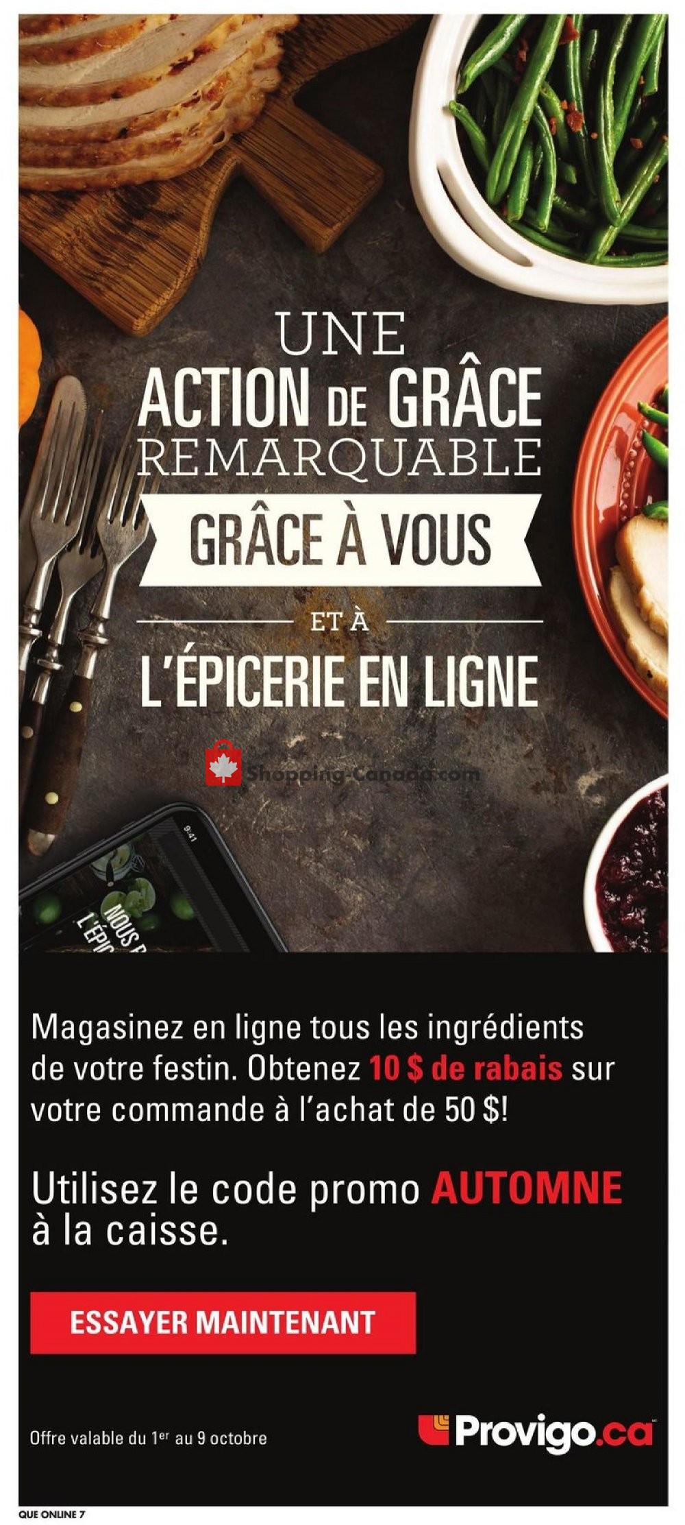 Provigo flyer from Thursday October 4, 2018 to Wednesday October 10, 2018 - page 22