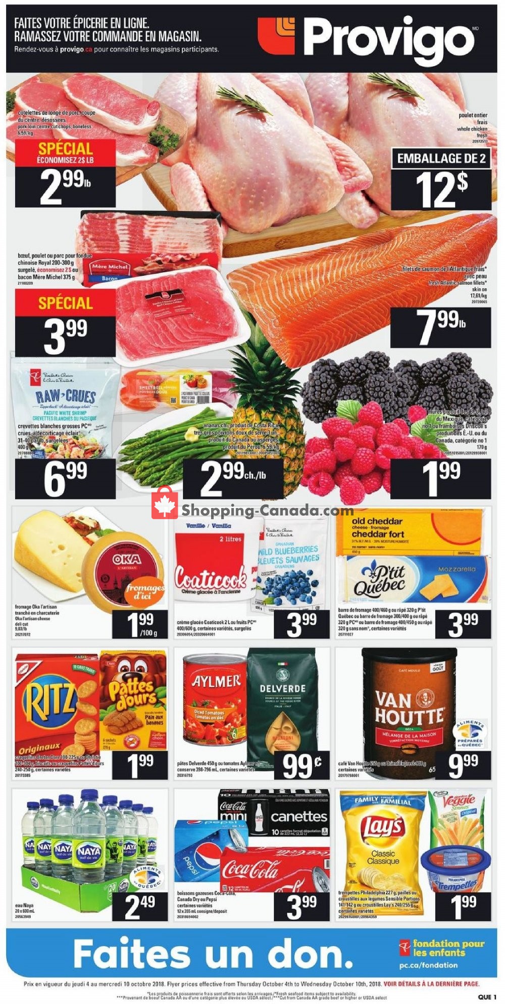 Provigo flyer from Thursday October 4, 2018 to Wednesday October 10, 2018 - page 3