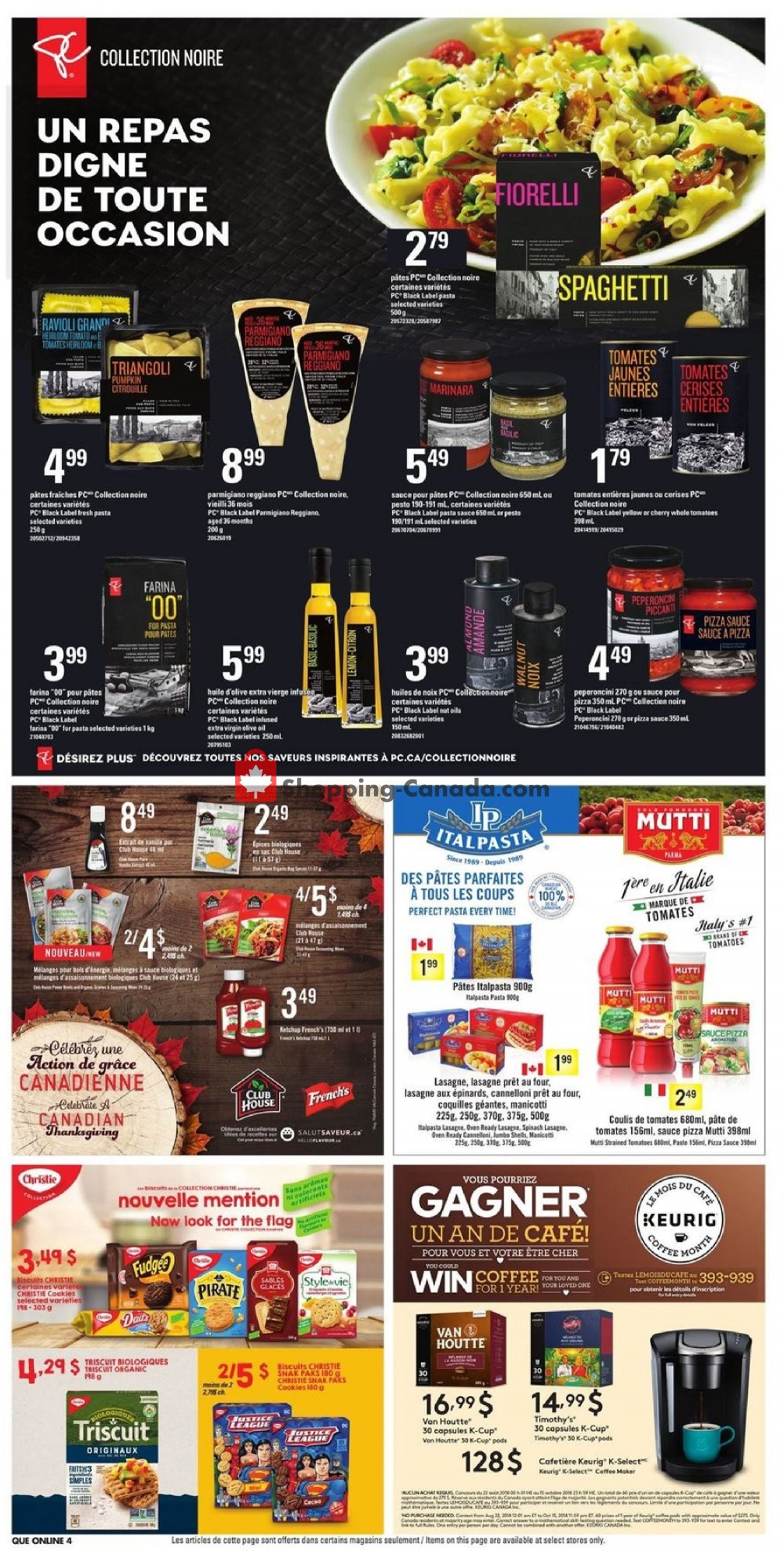 Provigo flyer from Thursday September 20, 2018 to Wednesday September 26, 2018 - page 17