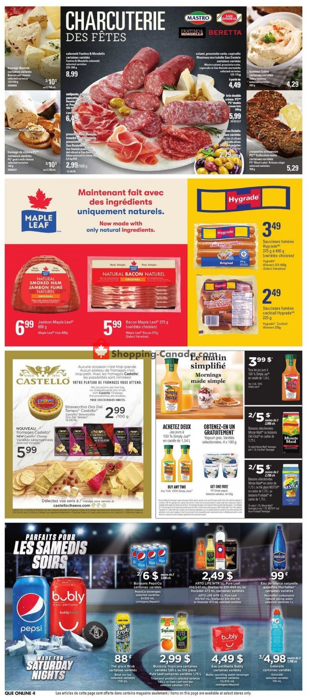 Provigo flyer from Thursday September 27, 2018 to Wednesday October 3, 2018 - page 15