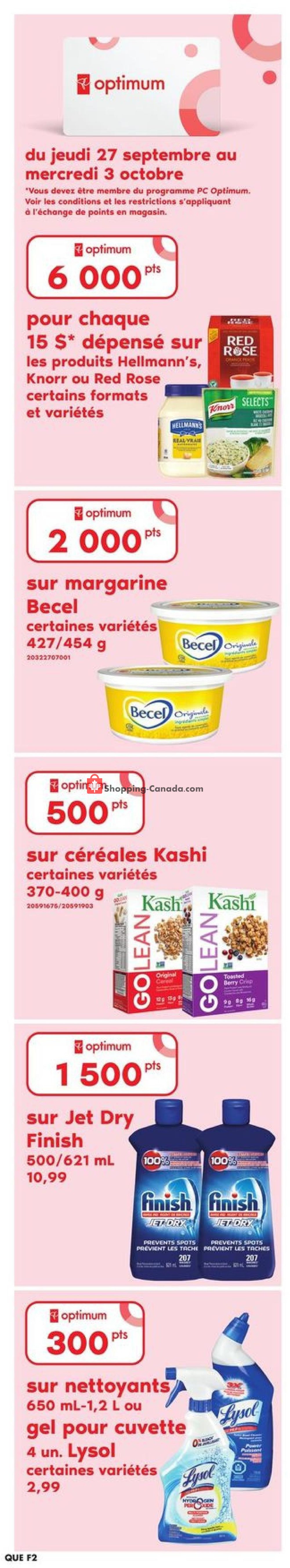 Provigo flyer from Thursday September 27, 2018 to Wednesday October 3, 2018 - page 2