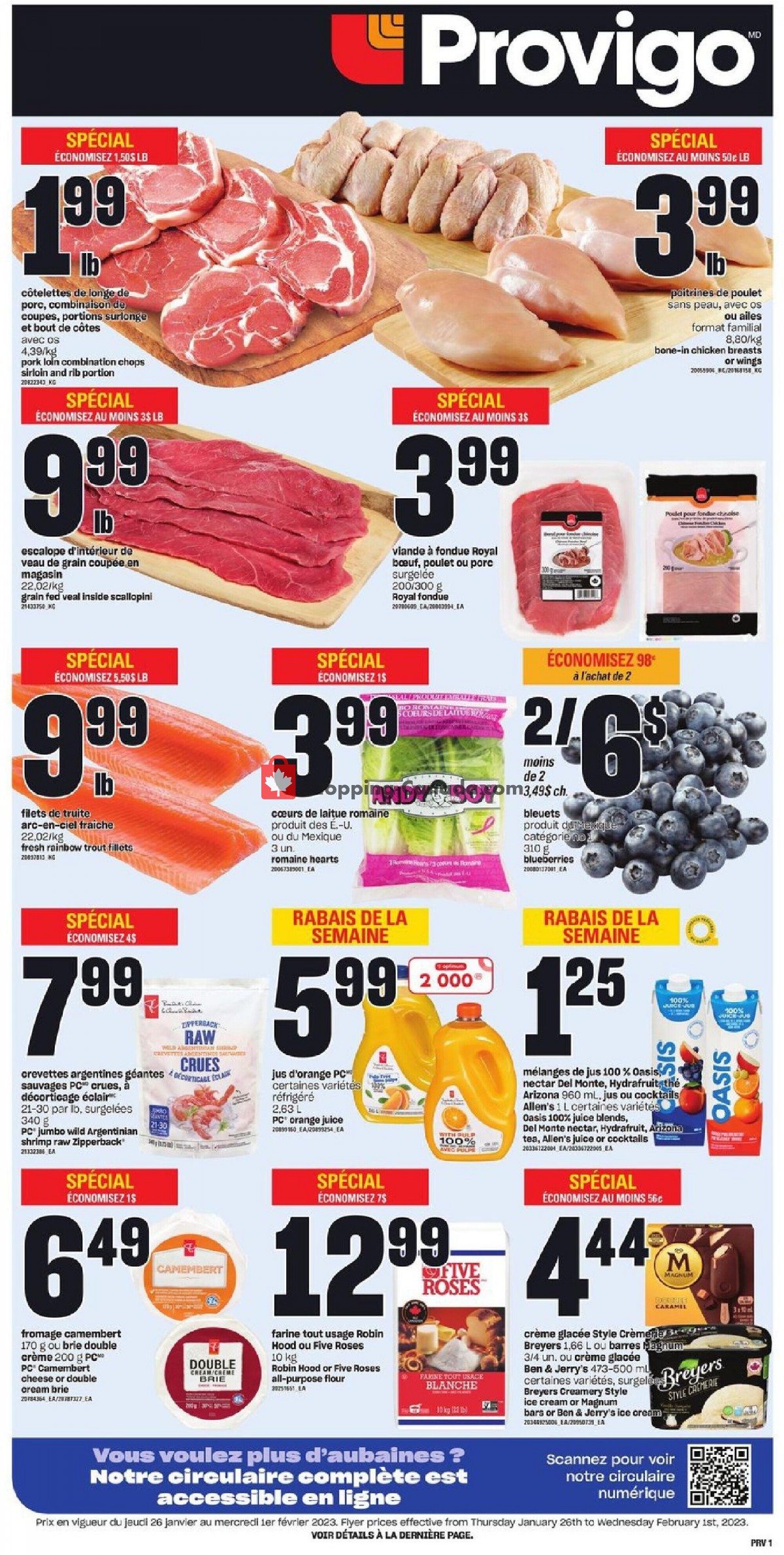 Provigo flyer from Thursday January 26, 2023 to Wednesday February 1, 2023 - page 3