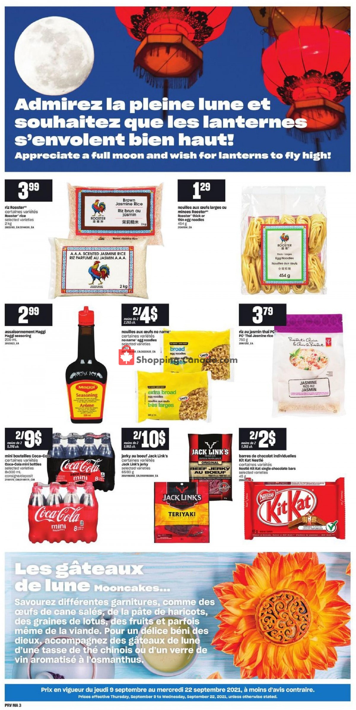 Provigo flyer from Thursday September 9, 2021 to Wednesday September 22, 2021 - page 3