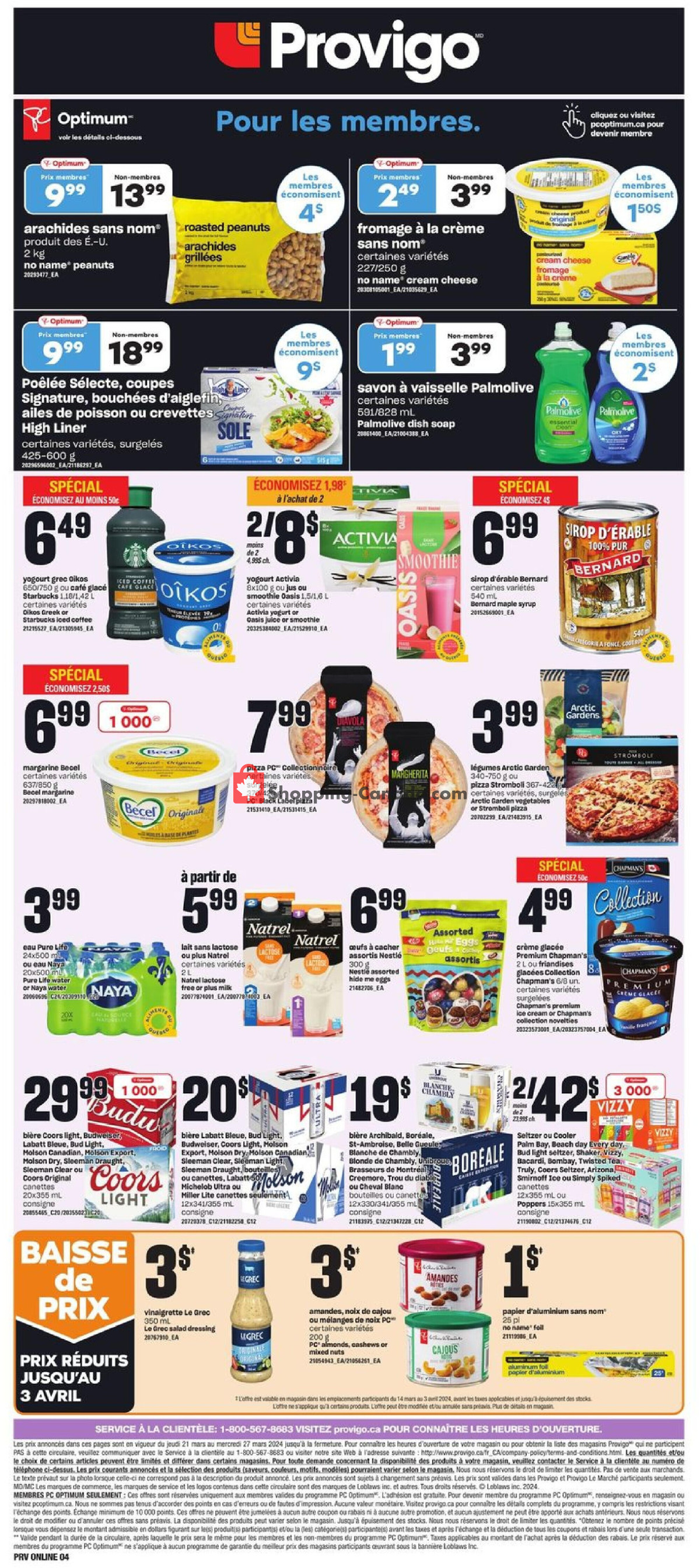 Provigo flyer from Thursday March 21, 2024 to Wednesday March 27, 2024 - page 6