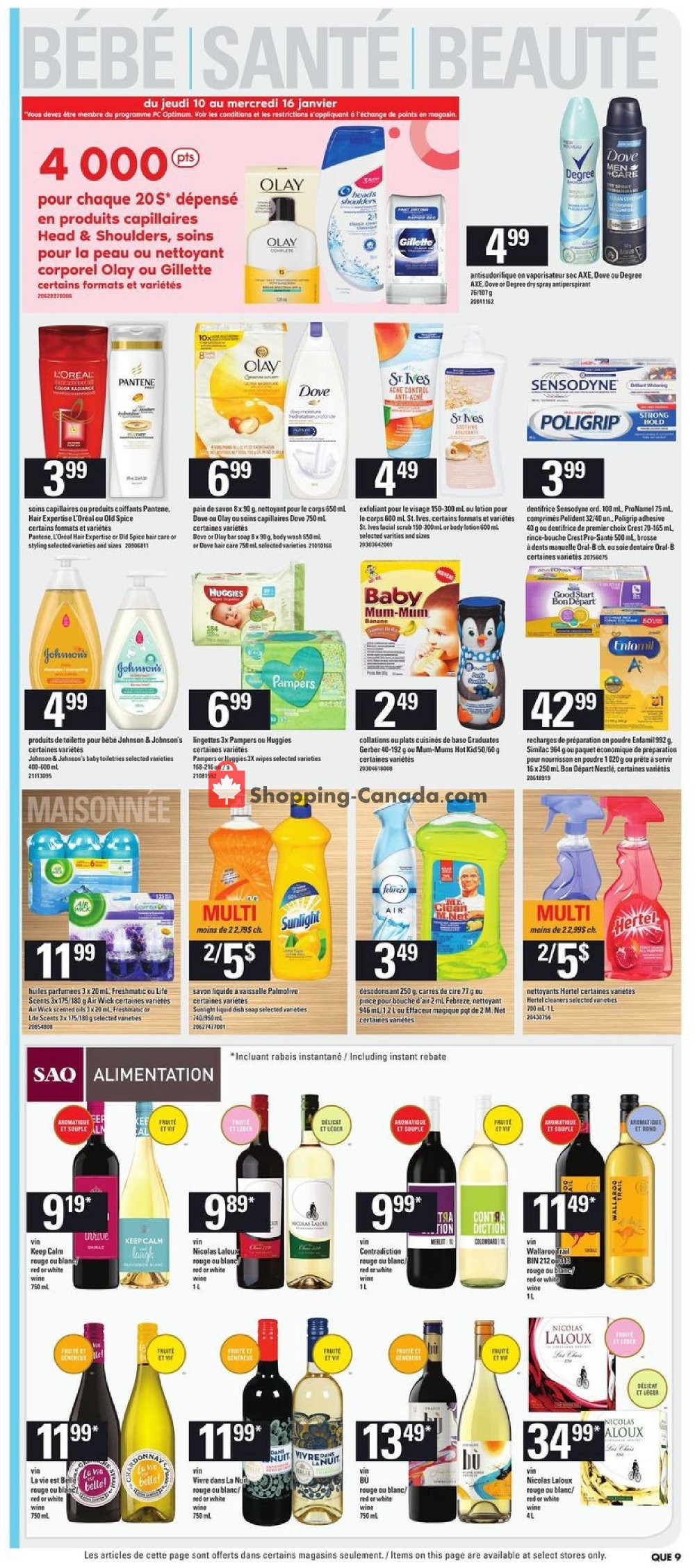Provigo flyer from Thursday January 10, 2019 to Wednesday January 16, 2019 - page 11