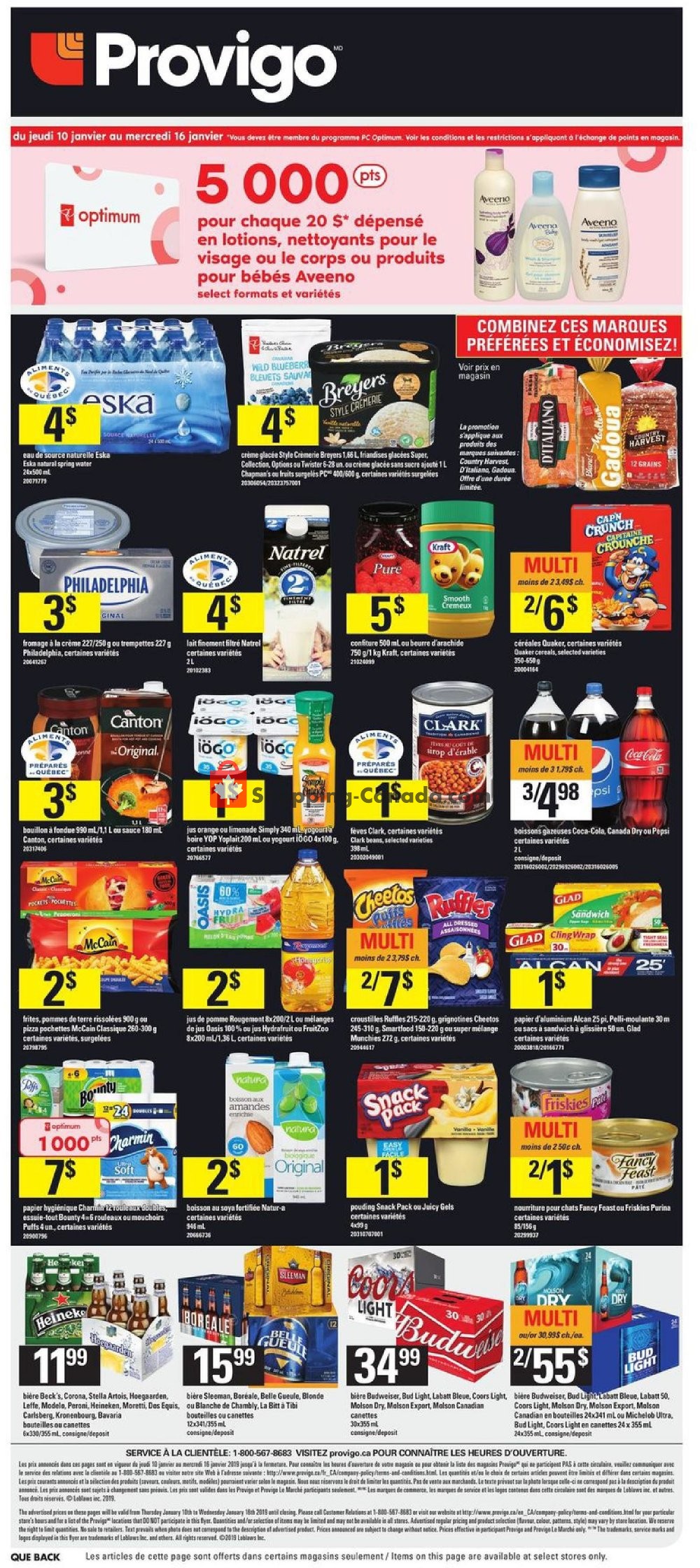 Provigo flyer from Thursday January 10, 2019 to Wednesday January 16, 2019 - page 16