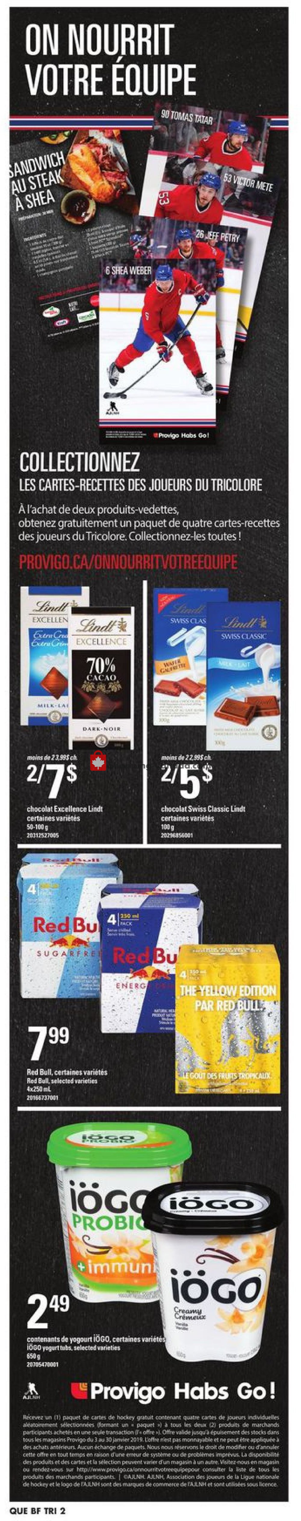 Provigo flyer from Thursday January 10, 2019 to Wednesday January 16, 2019 - page 18