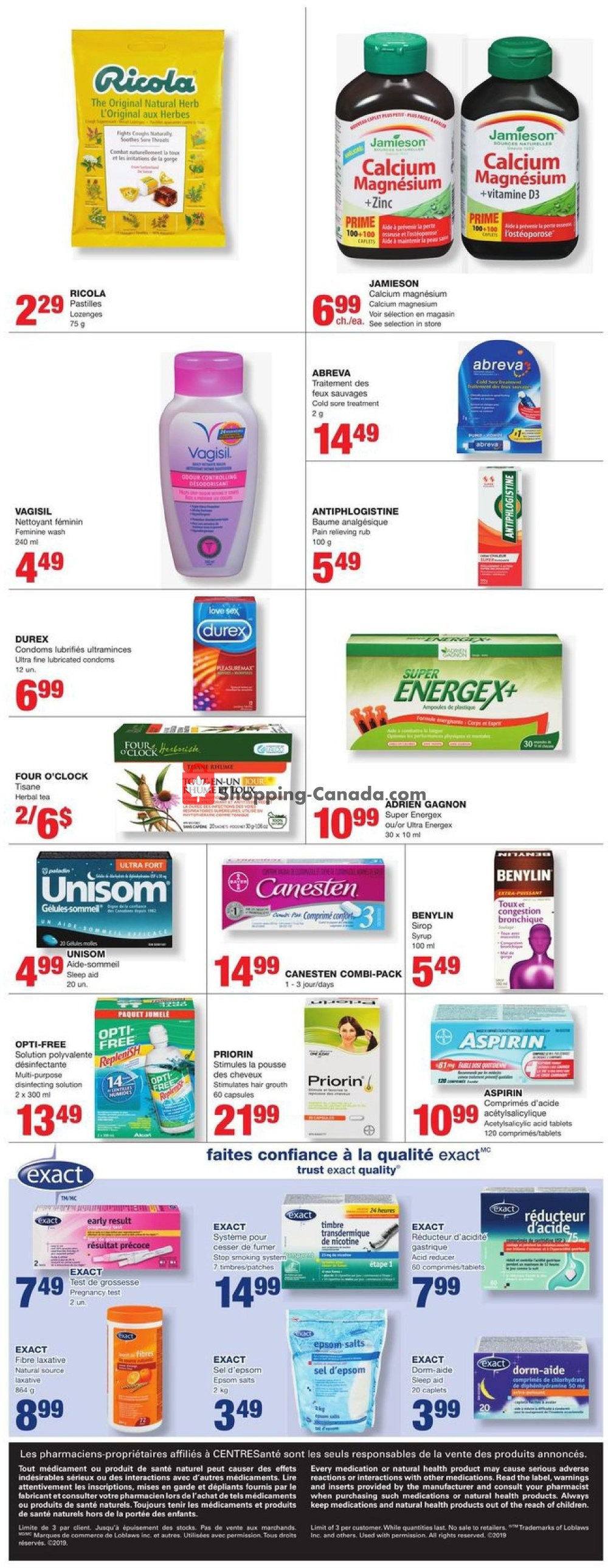 Provigo flyer from Thursday January 10, 2019 to Wednesday January 16, 2019 - page 20