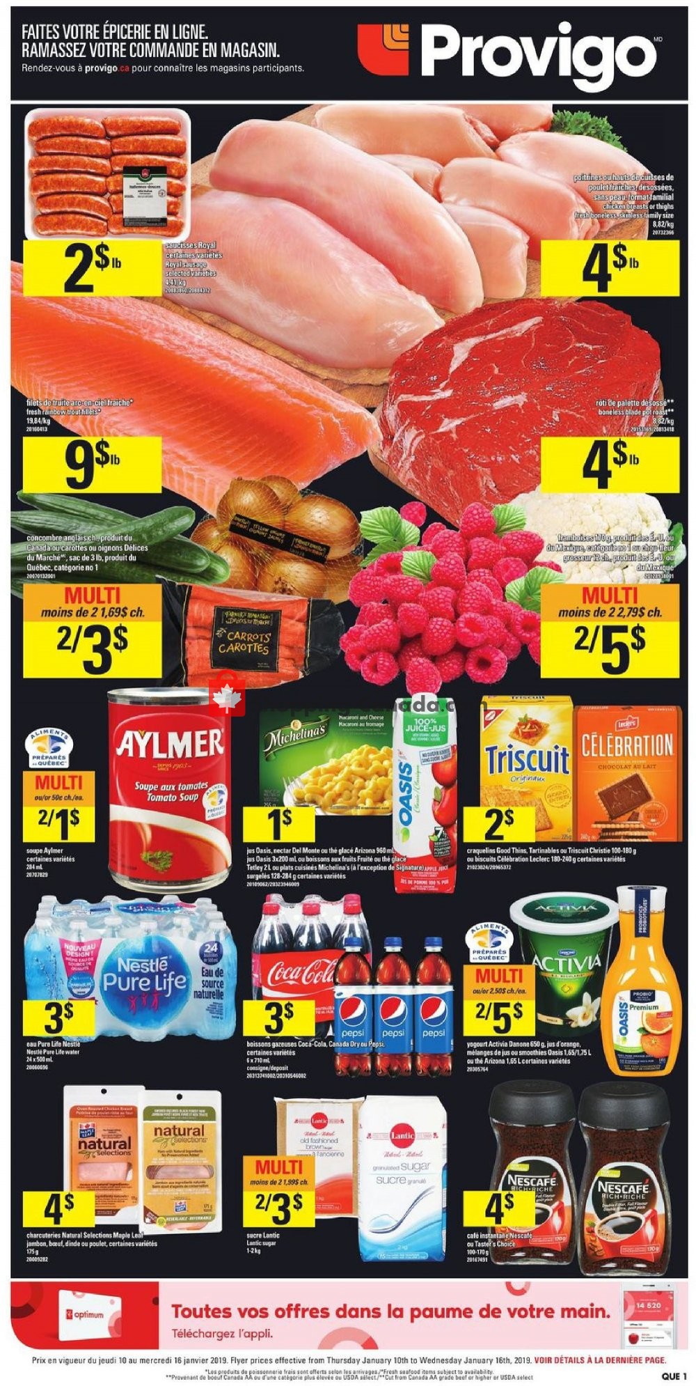 Provigo flyer from Thursday January 10, 2019 to Wednesday January 16, 2019 - page 3