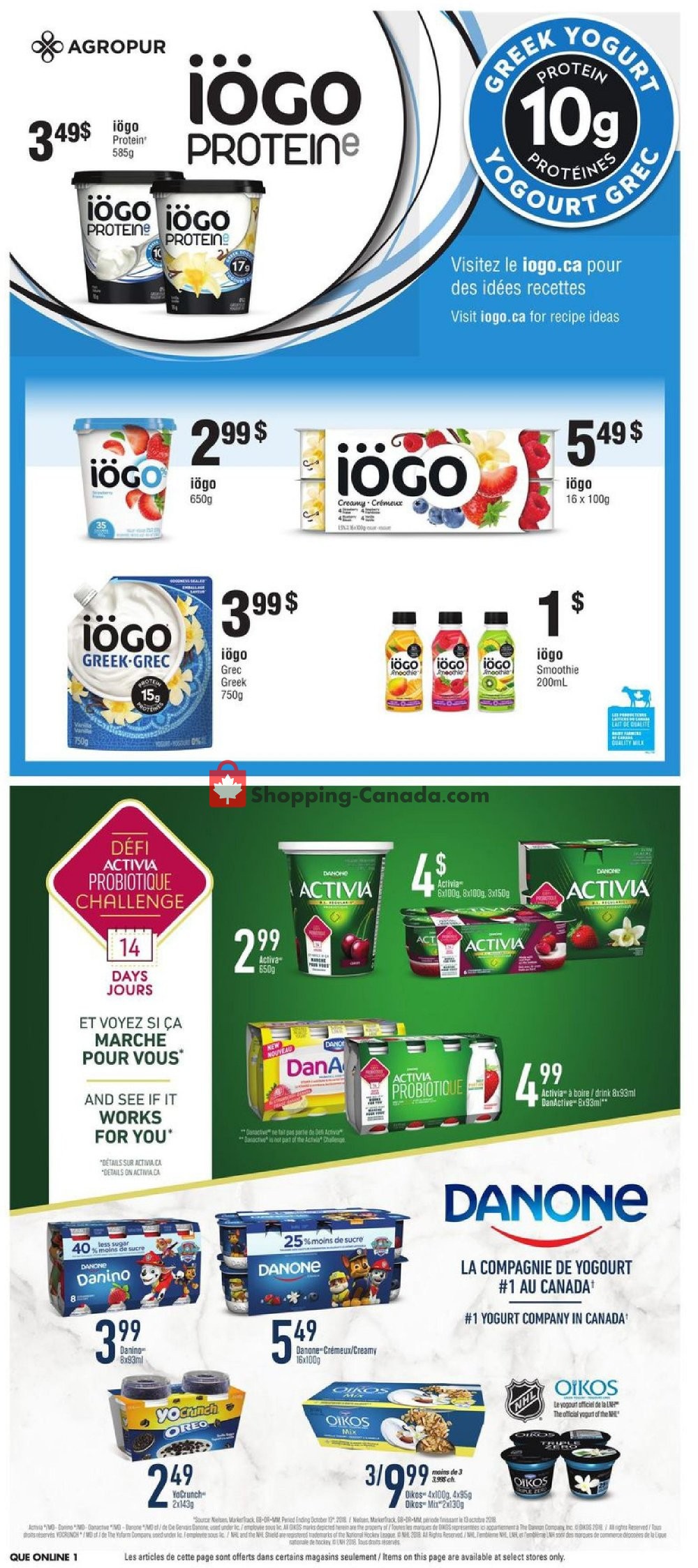 Provigo flyer from Thursday January 3, 2019 to Wednesday January 9, 2019 - page 12