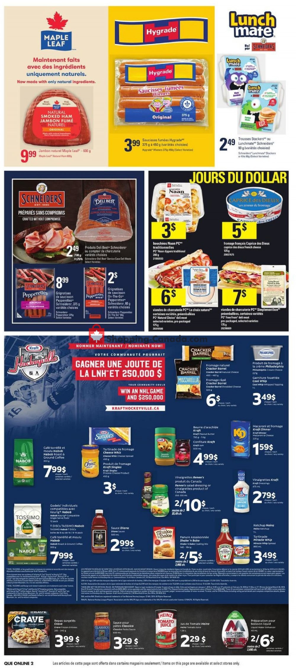 Provigo flyer from Thursday January 3, 2019 to Wednesday January 9, 2019 - page 13