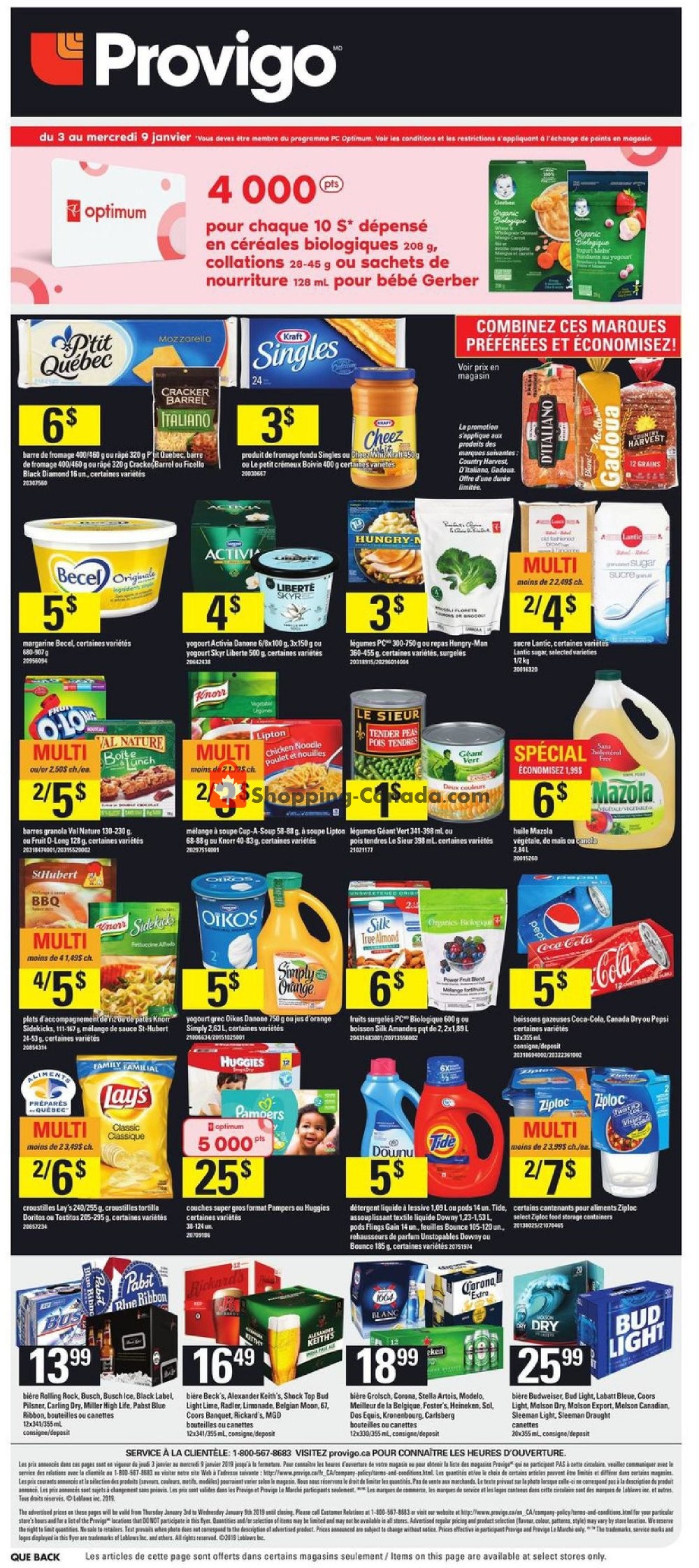 Provigo flyer from Thursday January 3, 2019 to Wednesday January 9, 2019 - page 18