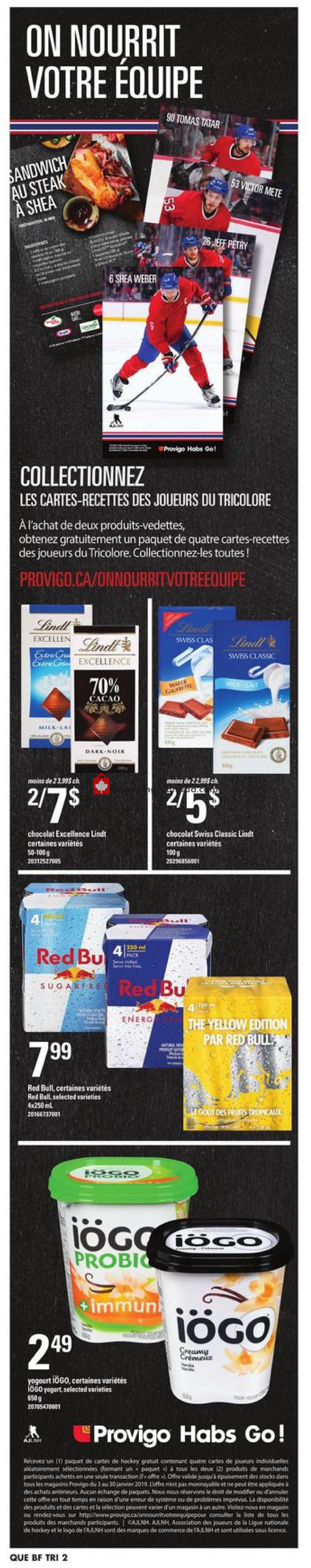 Provigo flyer from Thursday January 3, 2019 to Wednesday January 9, 2019 - page 20