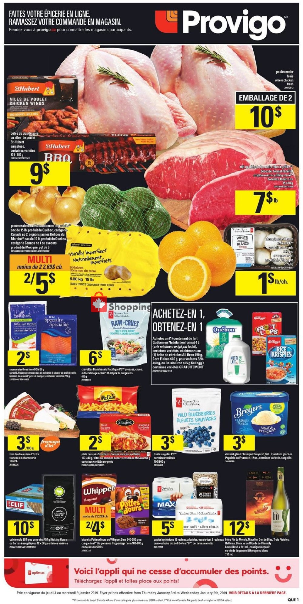 Provigo flyer from Thursday January 3, 2019 to Wednesday January 9, 2019 - page 3