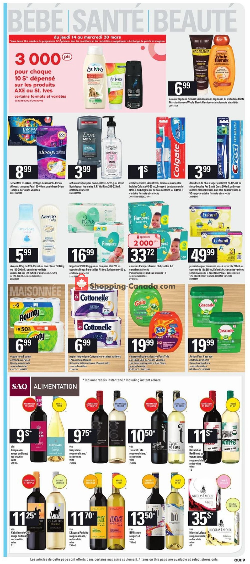 Provigo flyer from Thursday March 14, 2019 to Wednesday March 20, 2019 - page 13