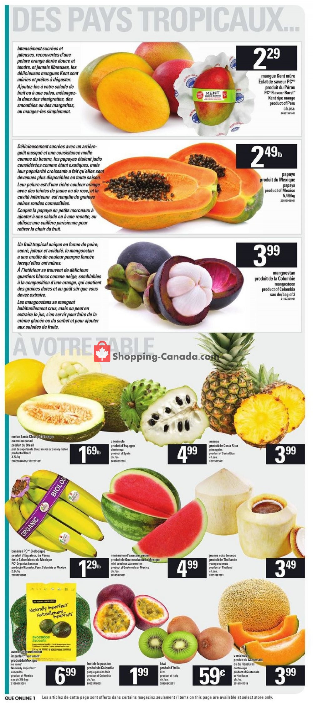 Provigo flyer from Thursday March 14, 2019 to Wednesday March 20, 2019 - page 14