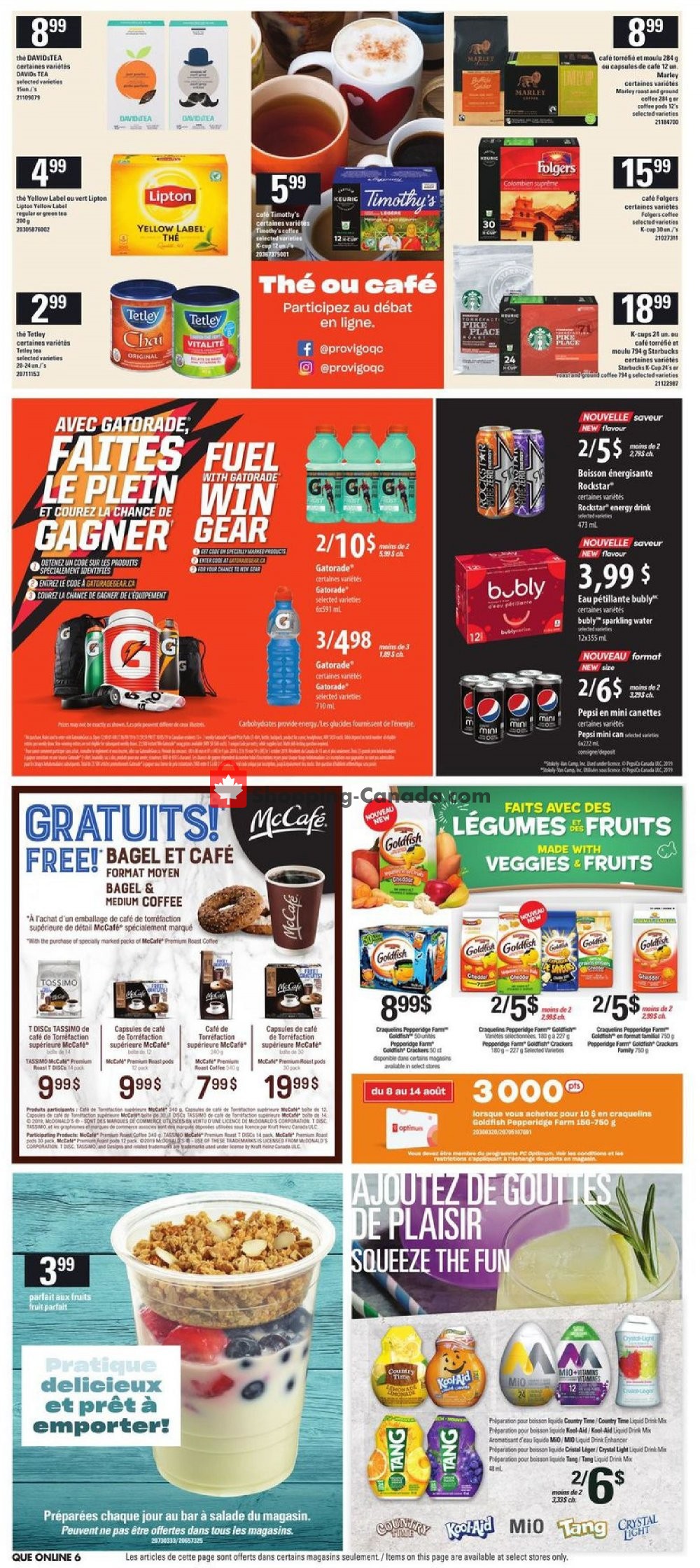Provigo flyer from Thursday August 8, 2019 to Wednesday August 14, 2019 - page 16