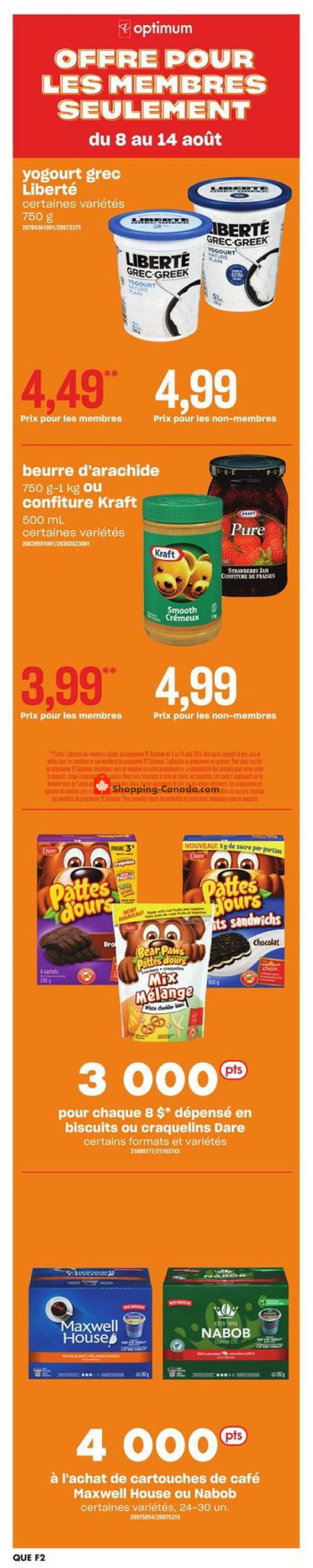 Provigo flyer from Thursday August 8, 2019 to Wednesday August 14, 2019 - page 2