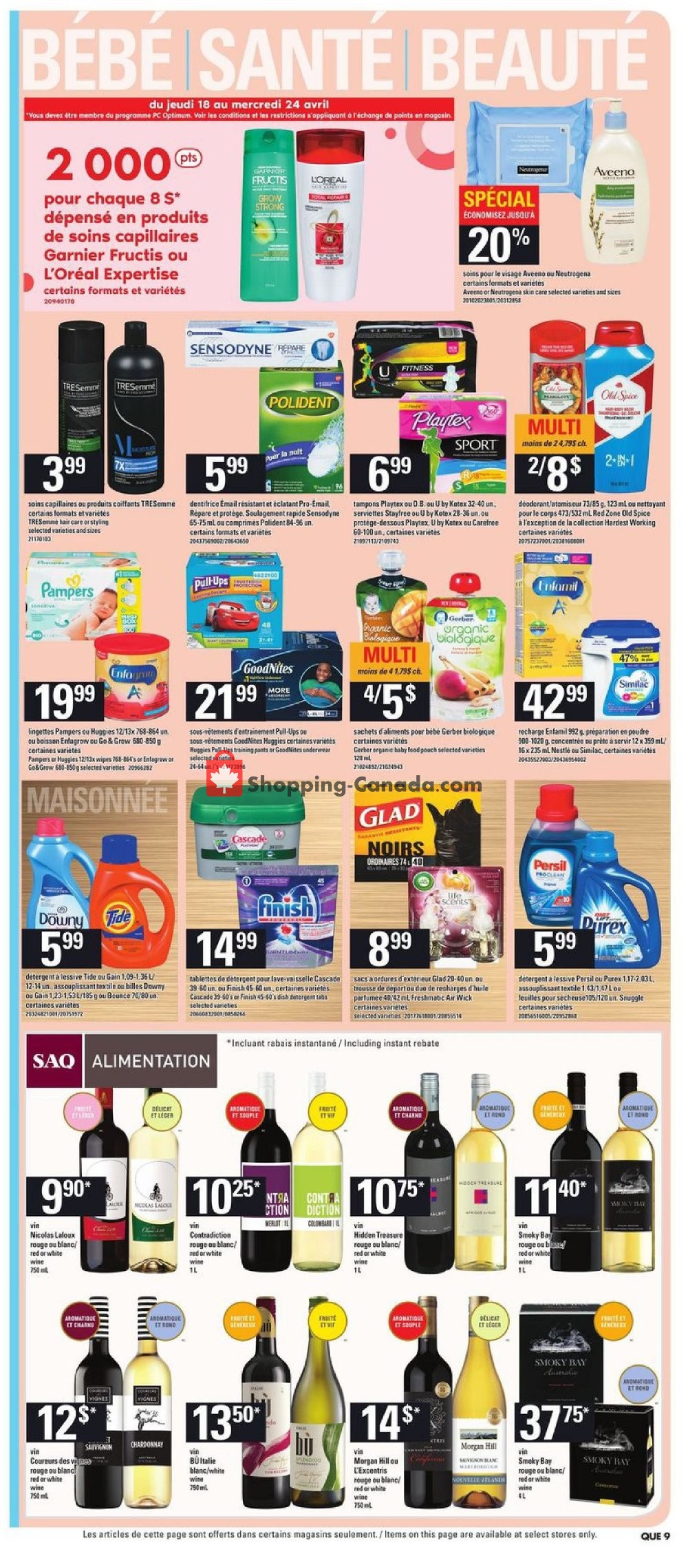 Provigo flyer from Thursday April 18, 2019 to Wednesday April 24, 2019 - page 11