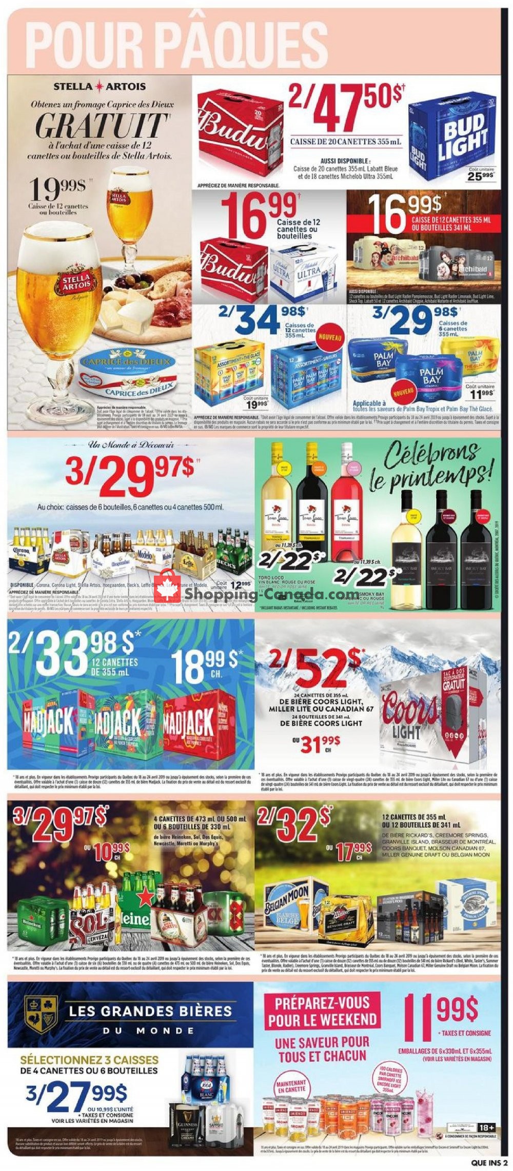 Provigo flyer from Thursday April 18, 2019 to Wednesday April 24, 2019 - page 15