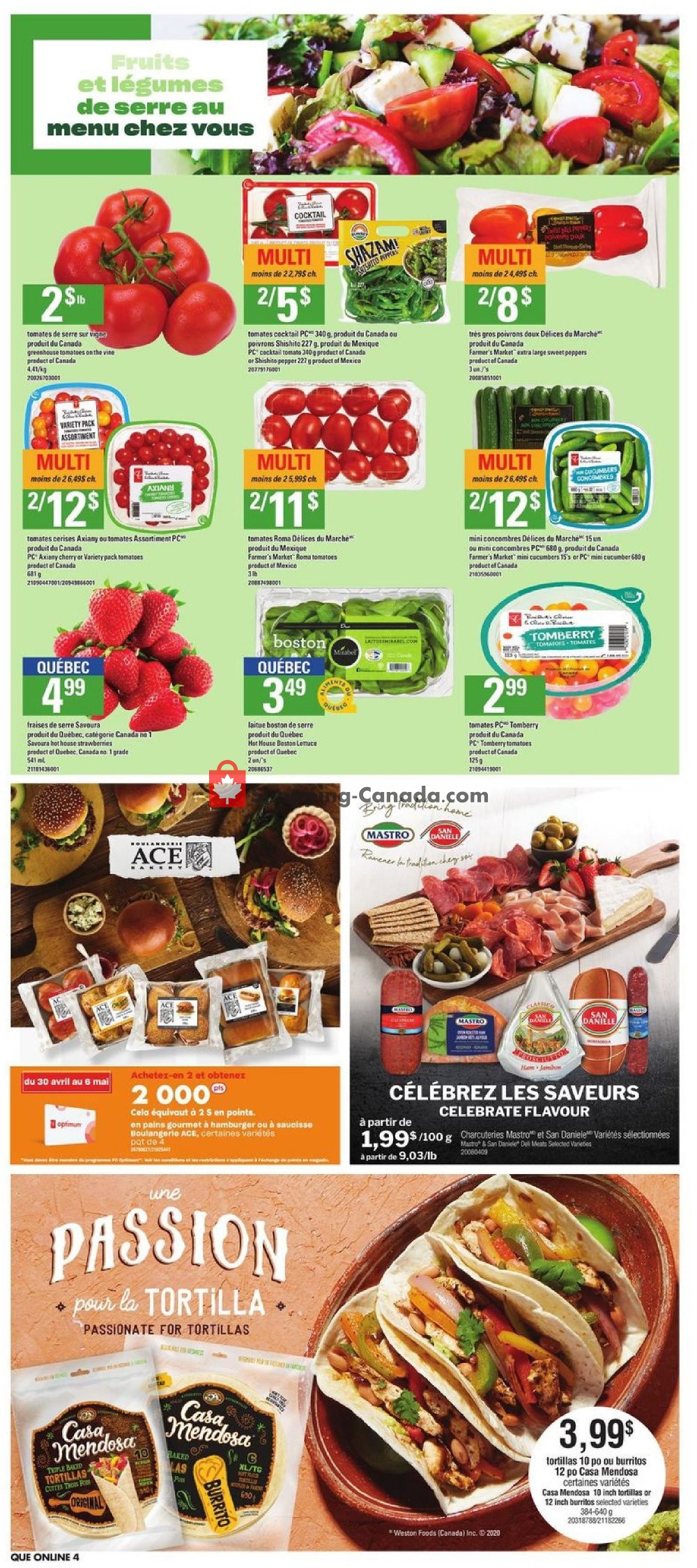 Provigo flyer from Thursday April 30, 2020 to Wednesday May 6, 2020 - page 12