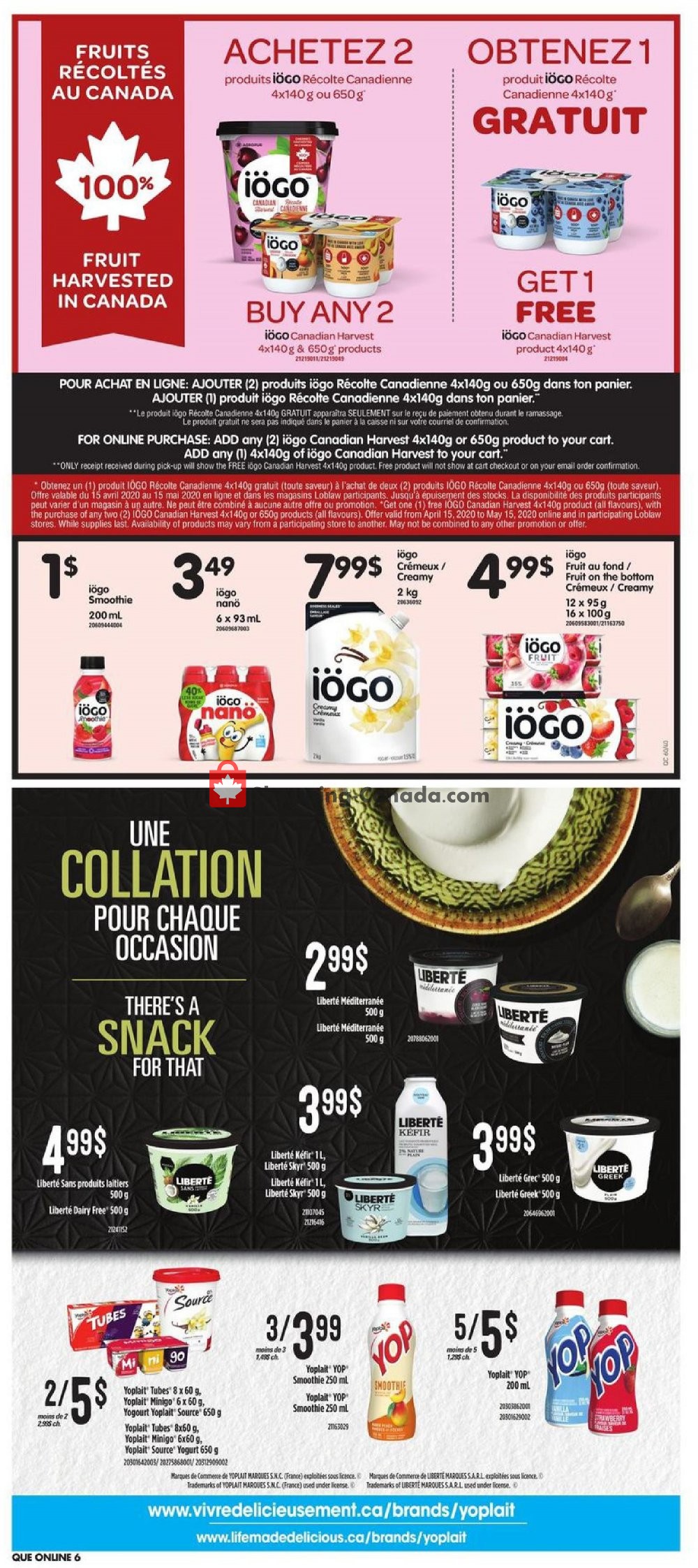 Provigo flyer from Thursday April 30, 2020 to Wednesday May 6, 2020 - page 14