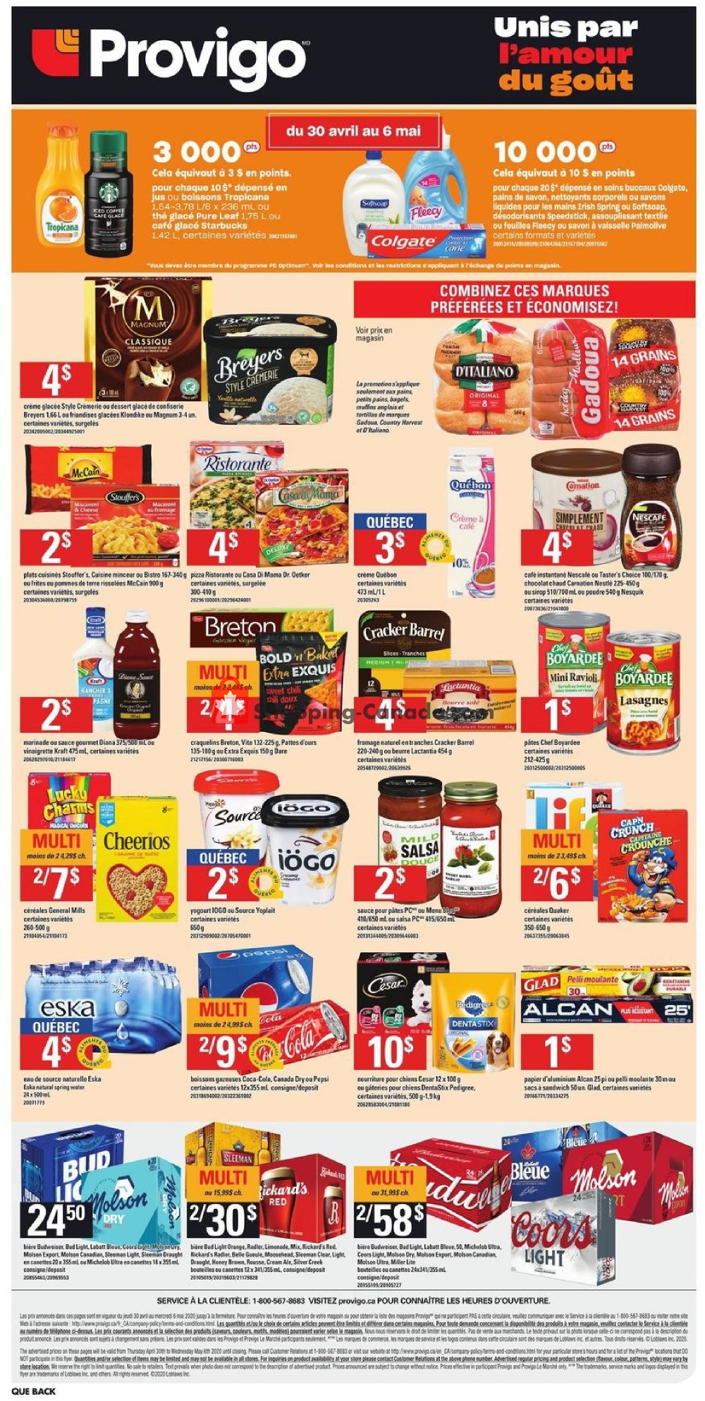 Provigo flyer from Thursday April 30, 2020 to Wednesday May 6, 2020 - page 4