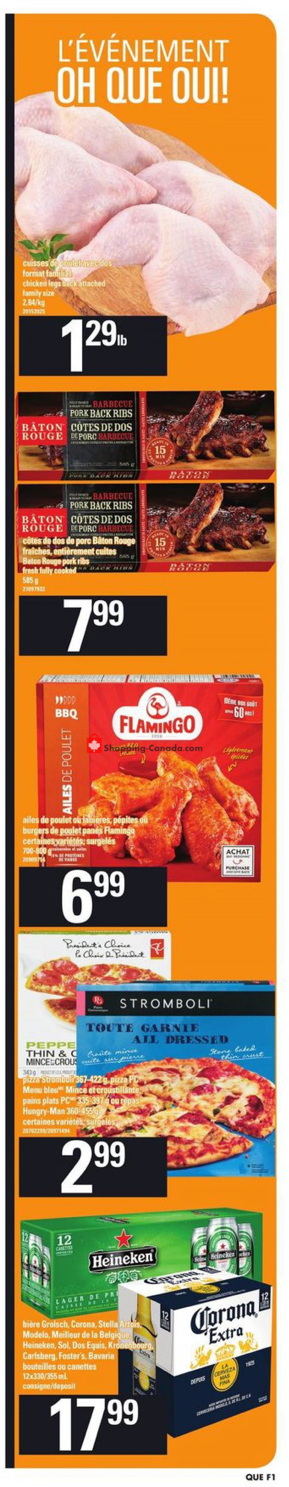 Provigo flyer from Thursday January 31, 2019 to Wednesday February 6, 2019 - page 1