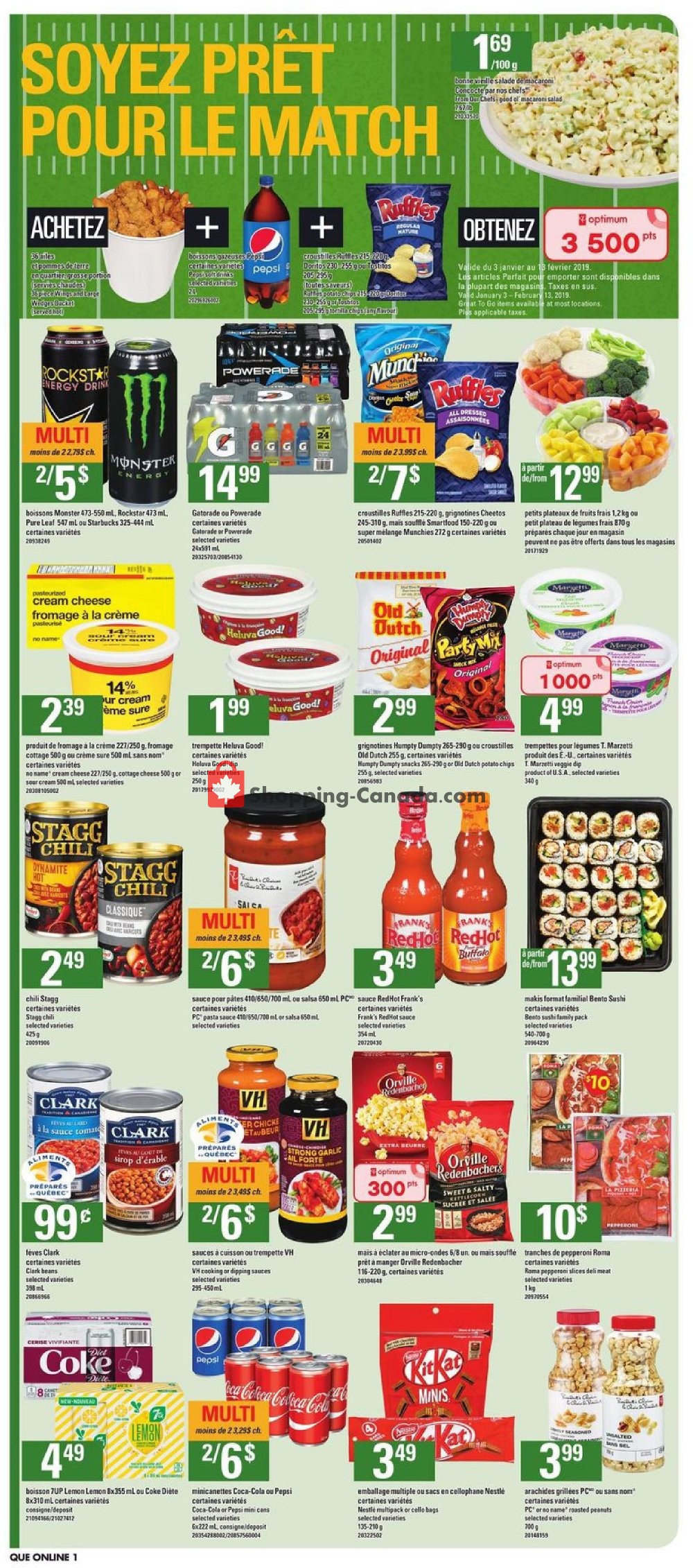 Provigo flyer from Thursday January 31, 2019 to Wednesday February 6, 2019 - page 14