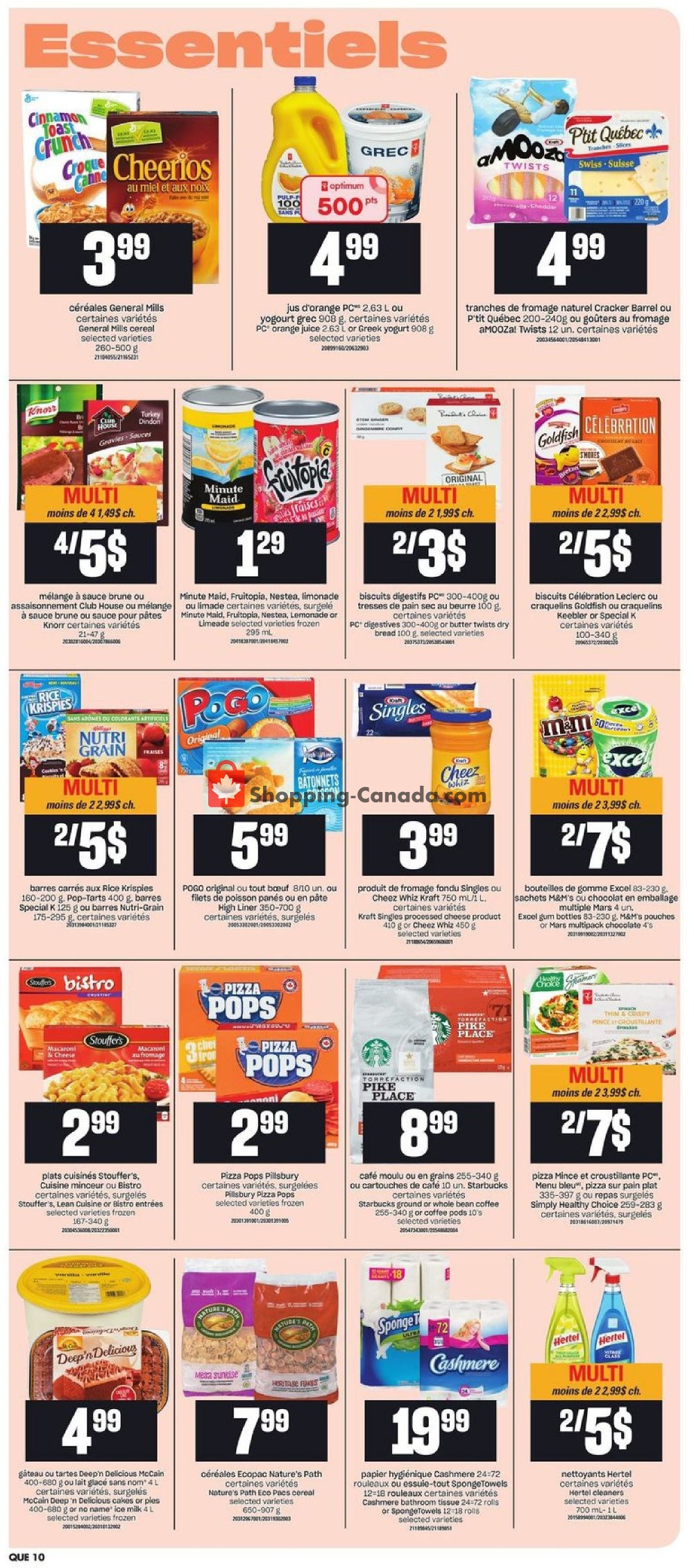Provigo flyer from Thursday October 3, 2019 to Wednesday October 9, 2019 - page 10