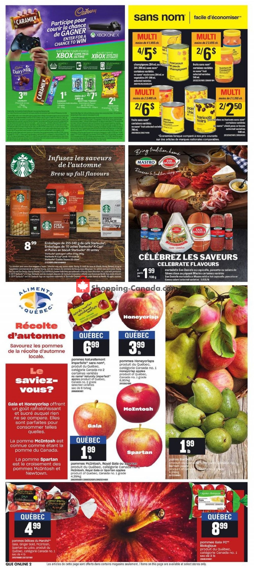 Provigo flyer from Thursday October 3, 2019 to Wednesday October 9, 2019 - page 15