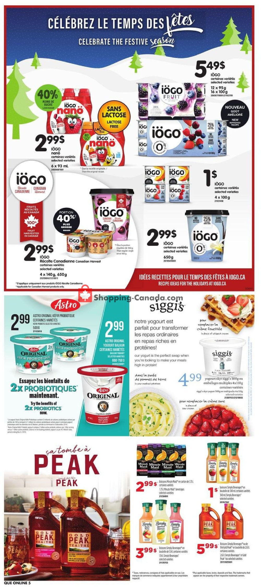 Provigo flyer from Thursday December 17, 2020 to Saturday December 26, 2020 - page 15