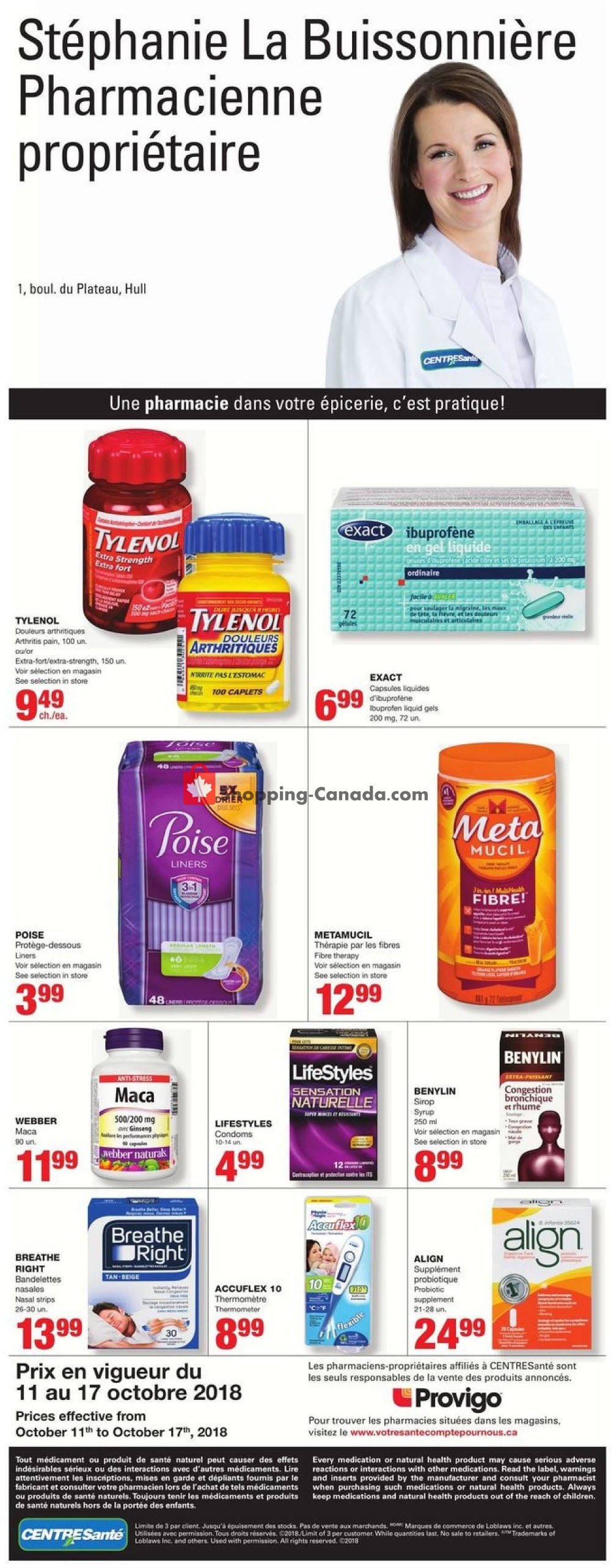 Provigo flyer from Thursday October 11, 2018 to Wednesday October 17, 2018 - page 20