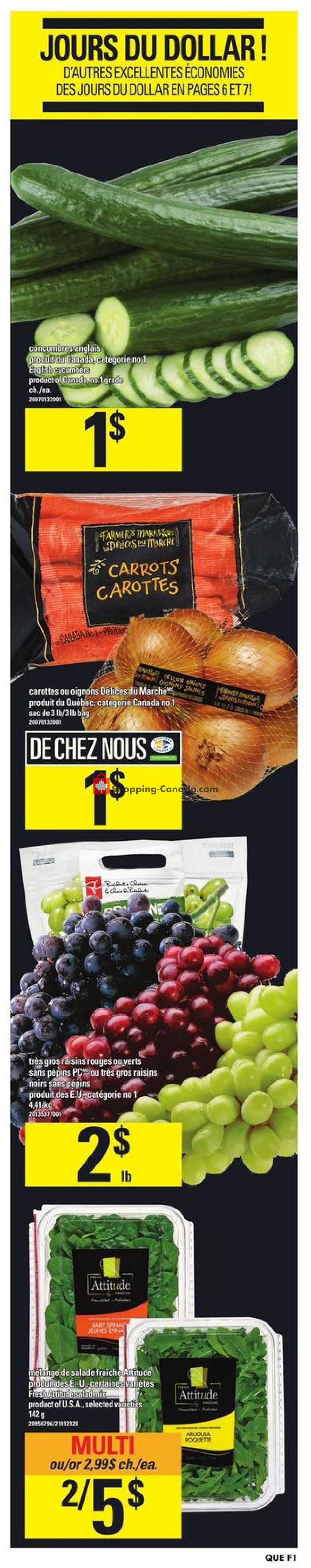 Provigo flyer from Thursday October 18, 2018 to Wednesday October 24, 2018 - page 1