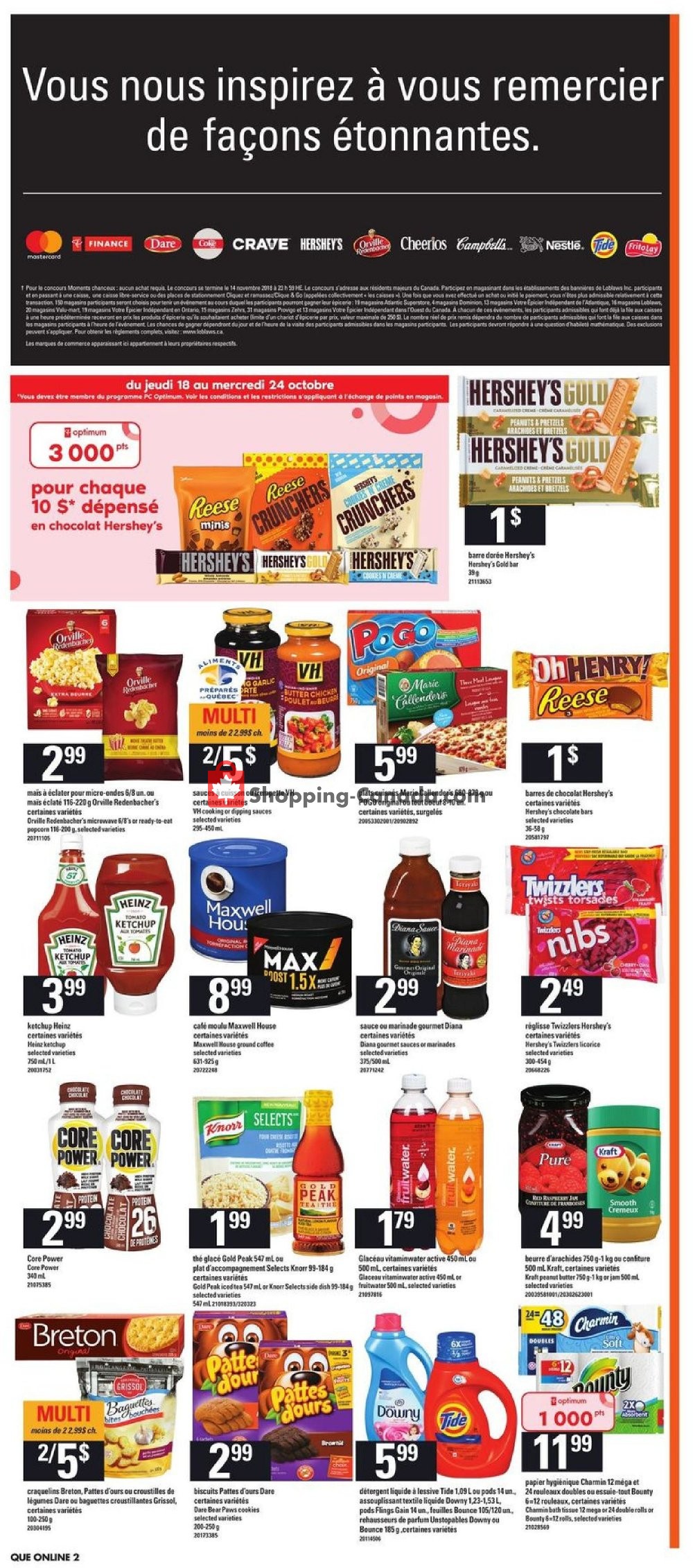 Provigo flyer from Thursday October 18, 2018 to Wednesday October 24, 2018 - page 13